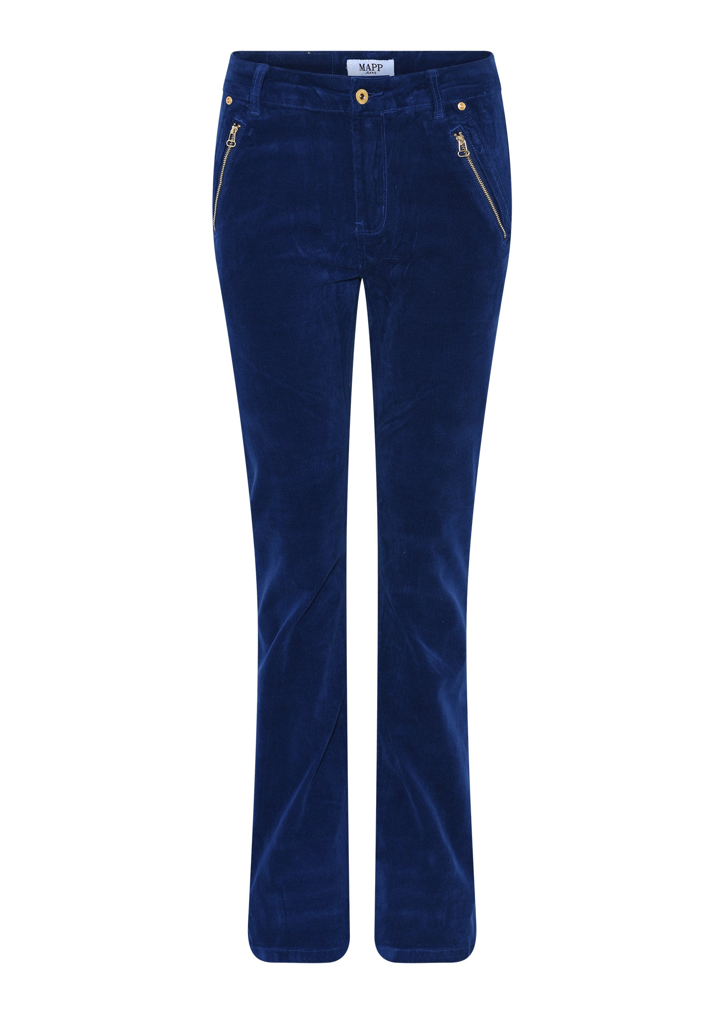 MAPP KATY BOOTCUT BABY CORDUROY JEANS GOLD ACC. CORD/FLØJL 187 COBOLT BLUE
