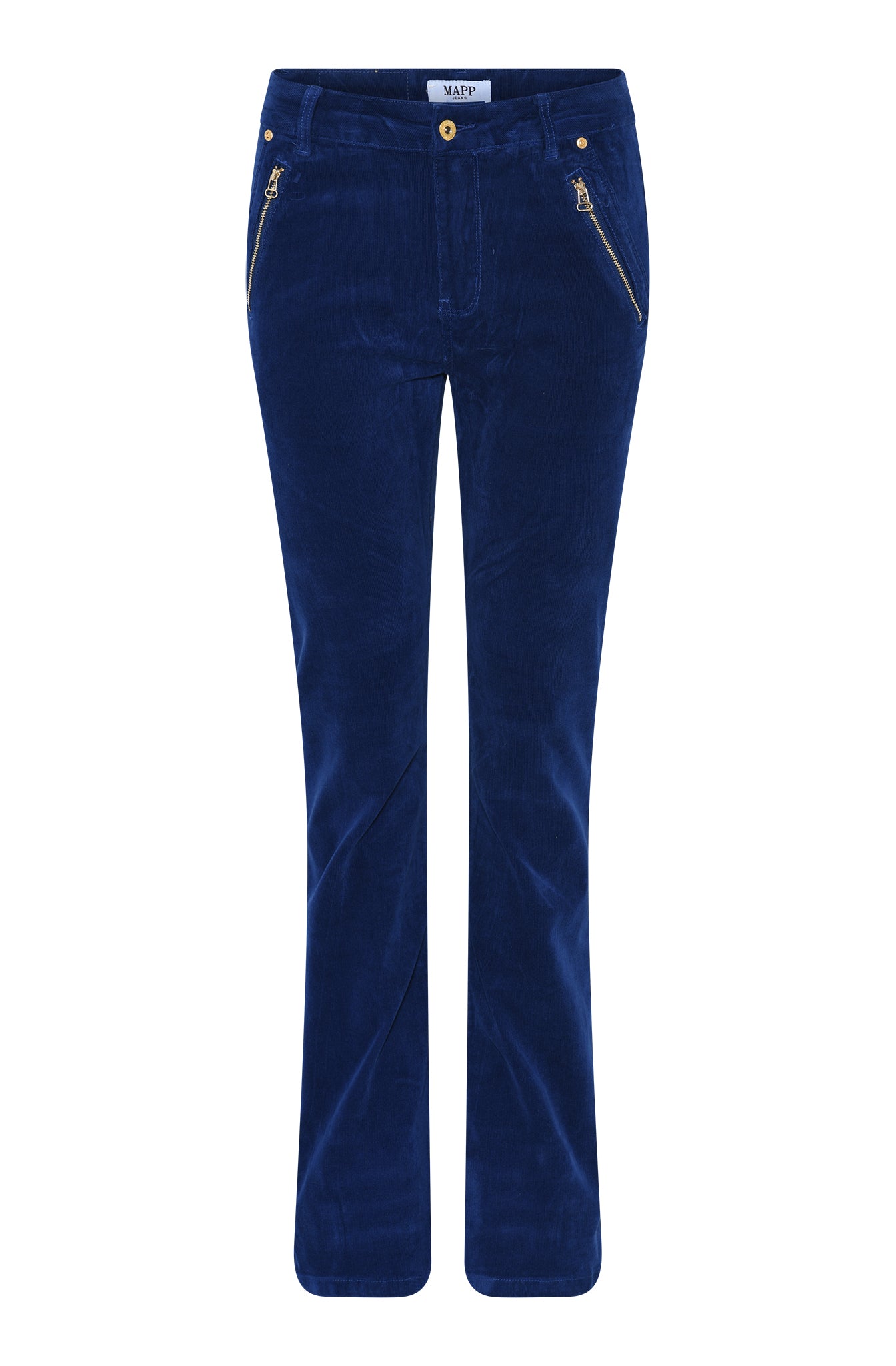 MAPP KATY BOOTCUT BABY CORDUROY JEANS GOLD ACC. CORD/FLØJL 187 COBOLT BLUE