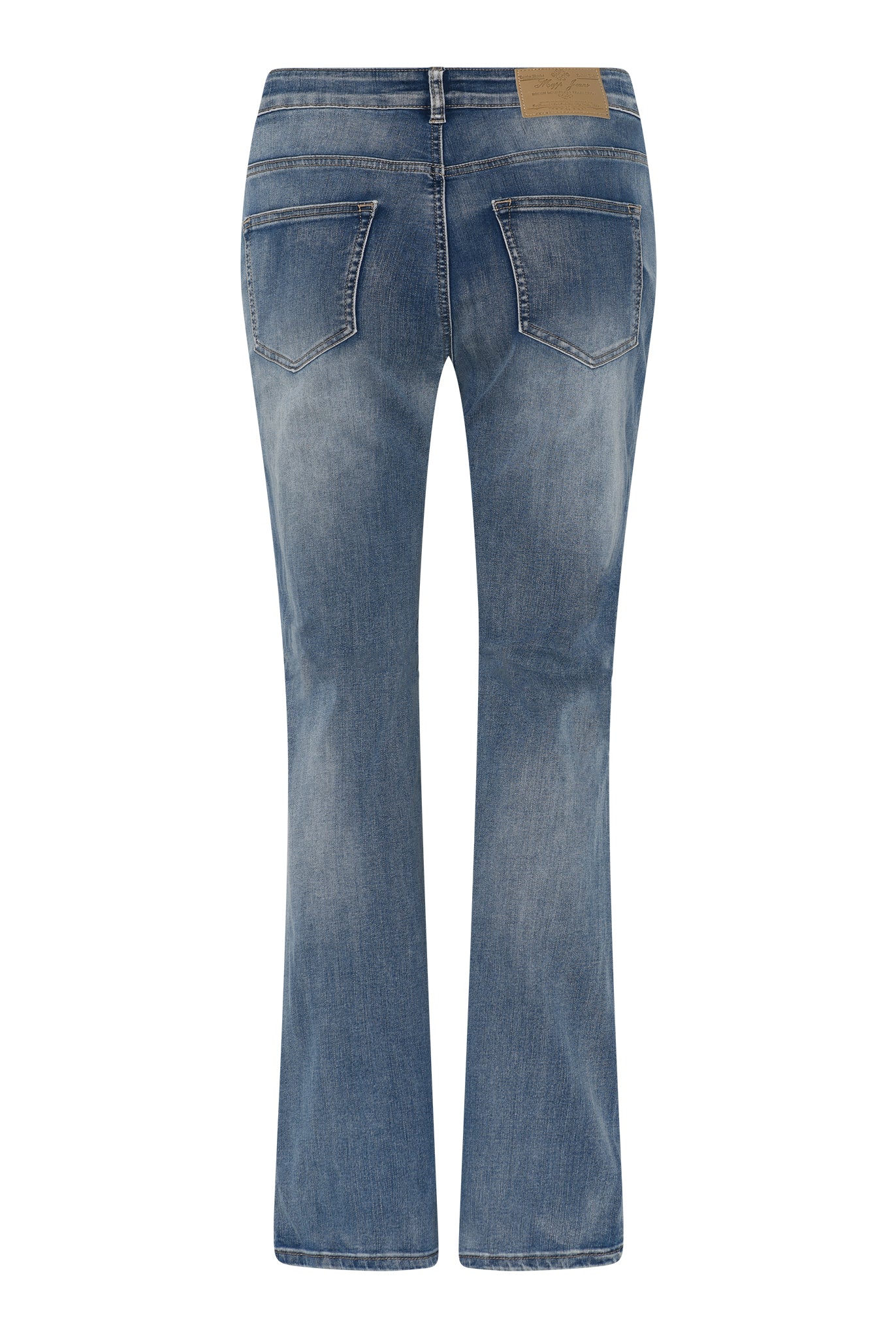 MAPP KATY BOOTCUT DENIM JEANS DENIM/TWILL 9196 LIGHT BLUE USED