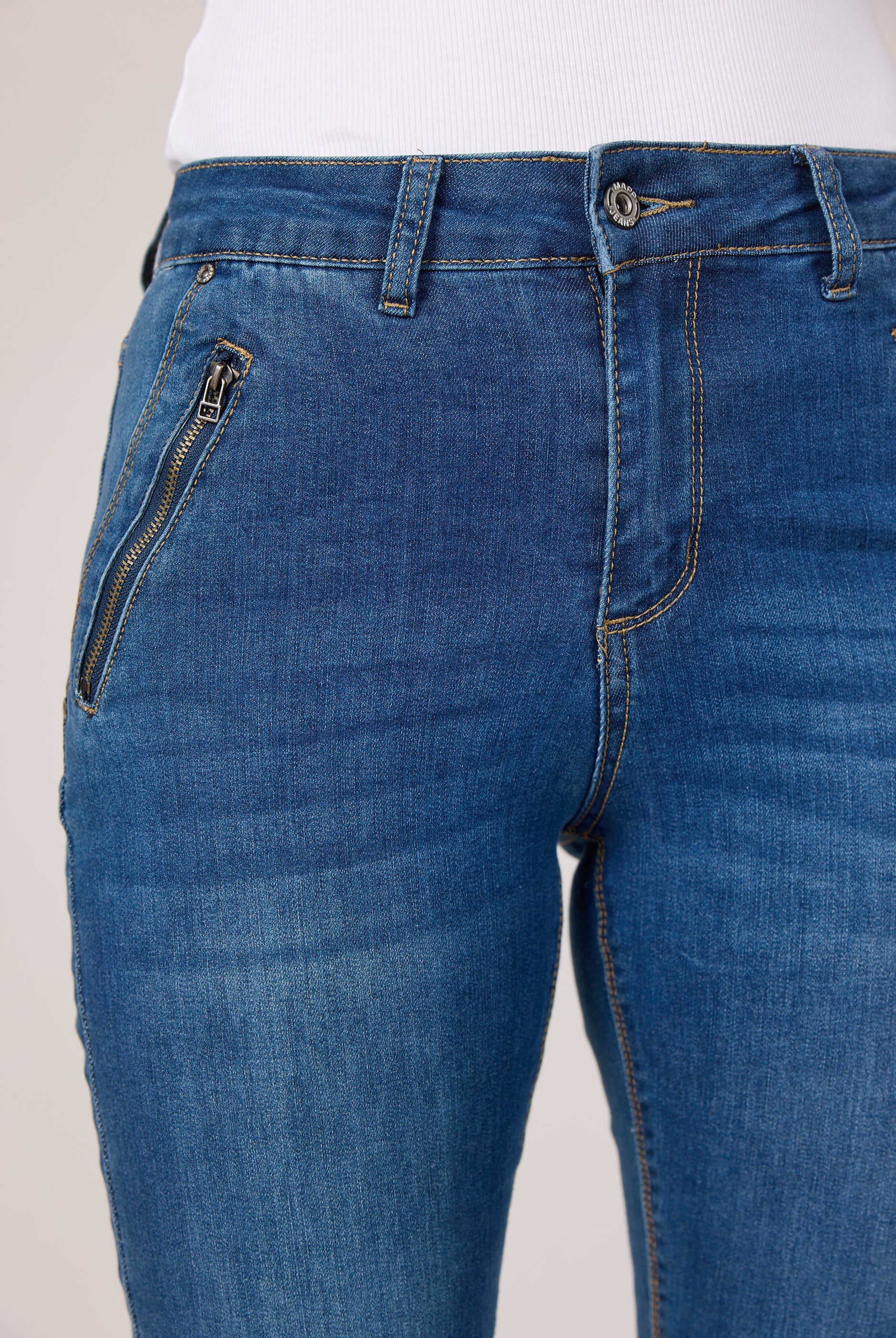 MAPP KATY BOOTCUT DENIM JEANS DENIM/TWILL 939699 CLASSIC BLUE USED