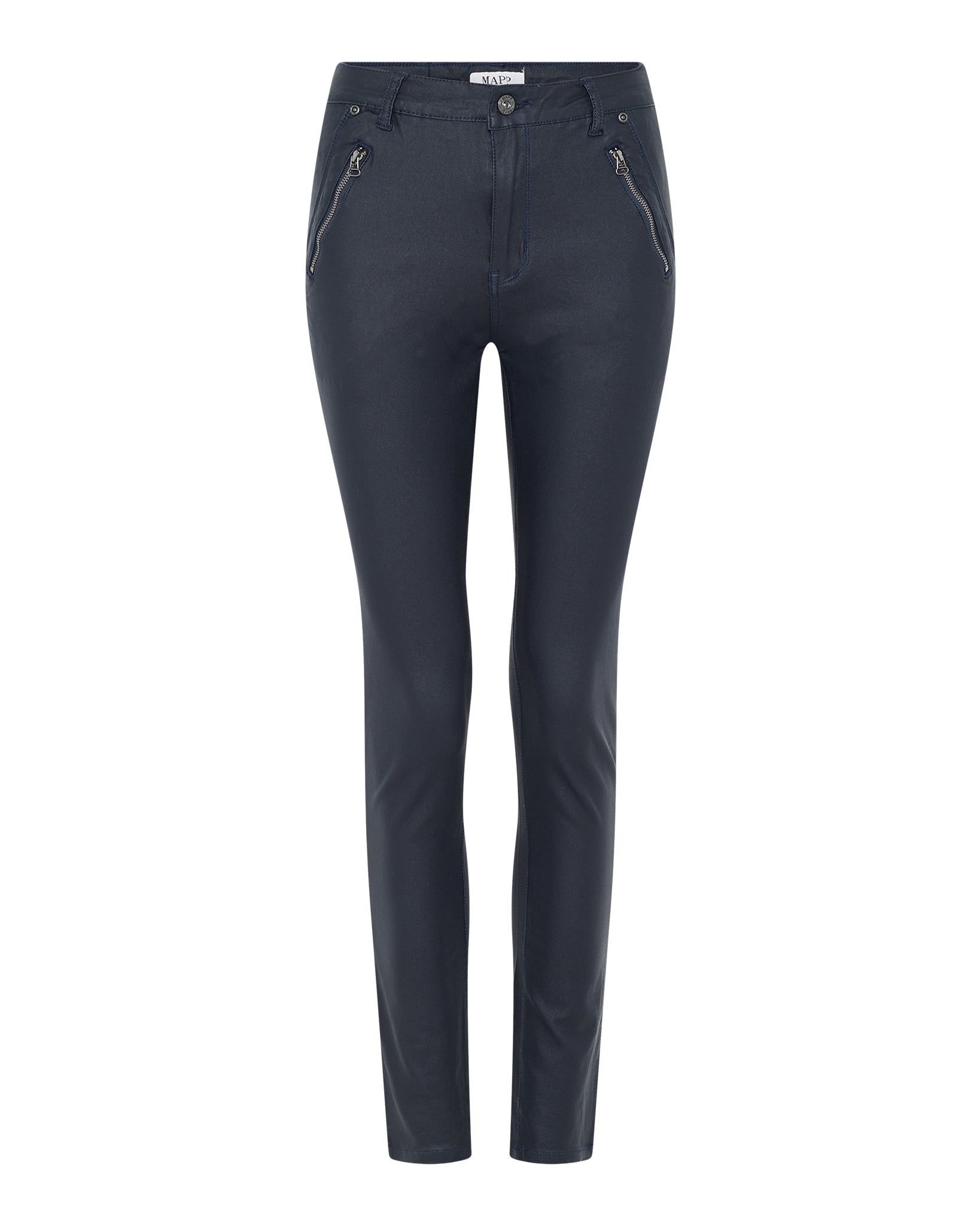 MAPP Katy Coated Jeans COATED 104 NAVY