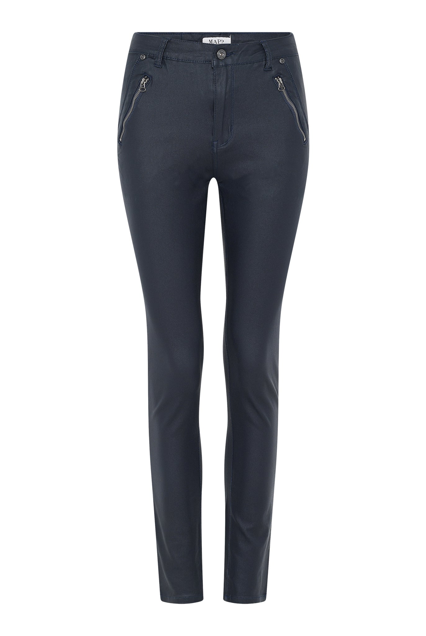 MAPP KATY COATED JEANS COATED 104 NAVY
