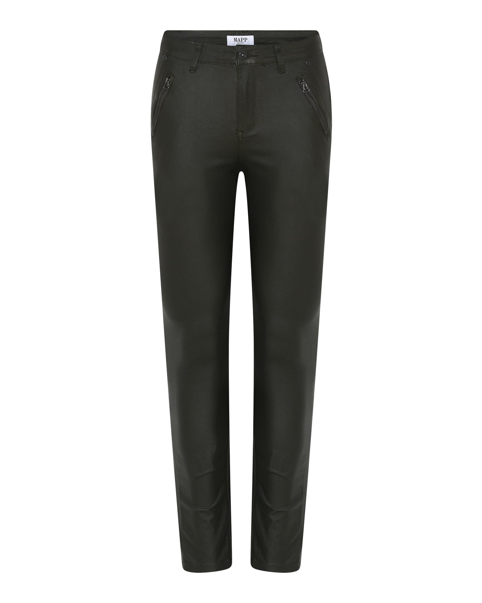 MAPP Katy Coated Jeans COATED 8099 BLACK COATED