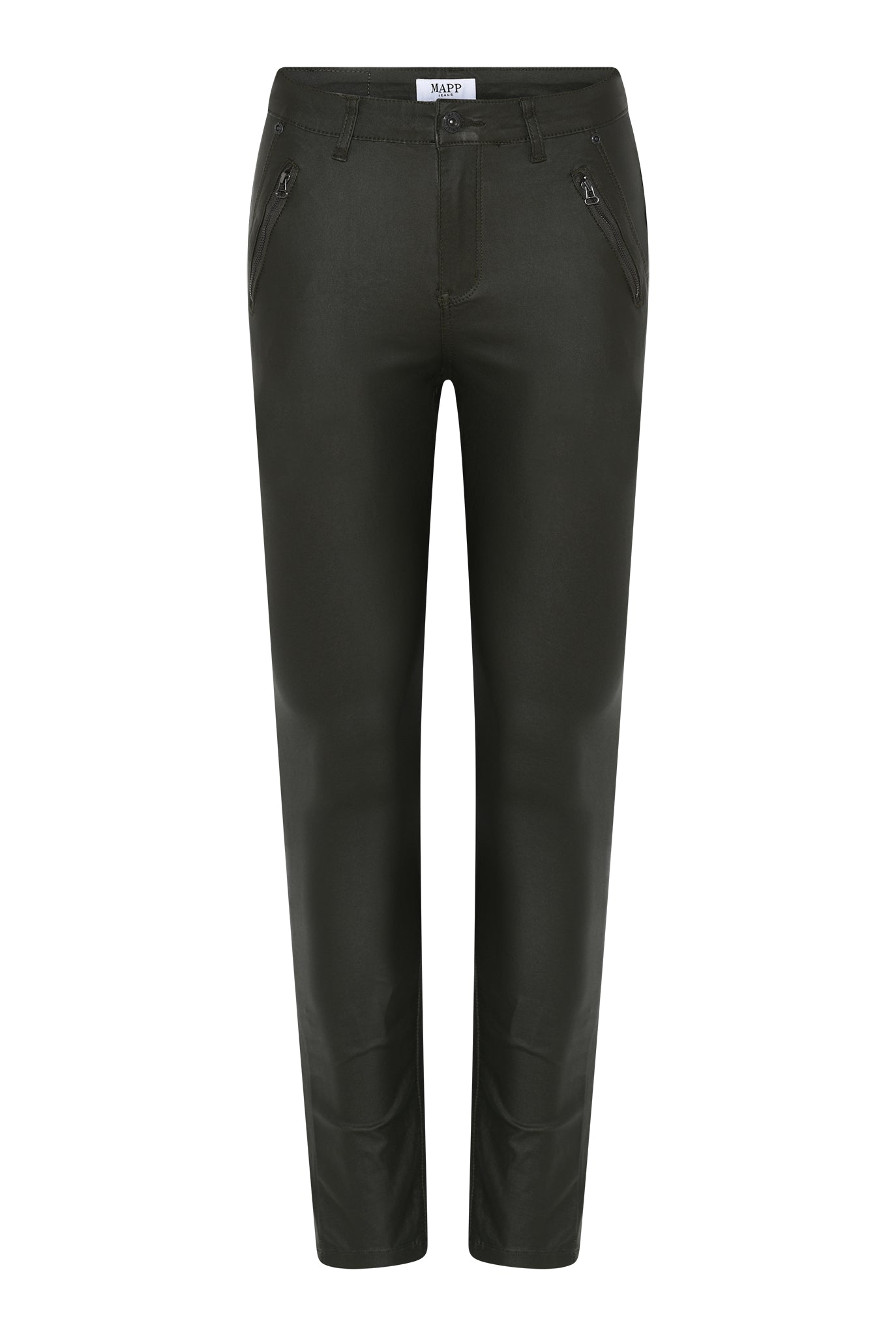MAPP KATY COATED JEANS COATED 8099 BLACK COATED
