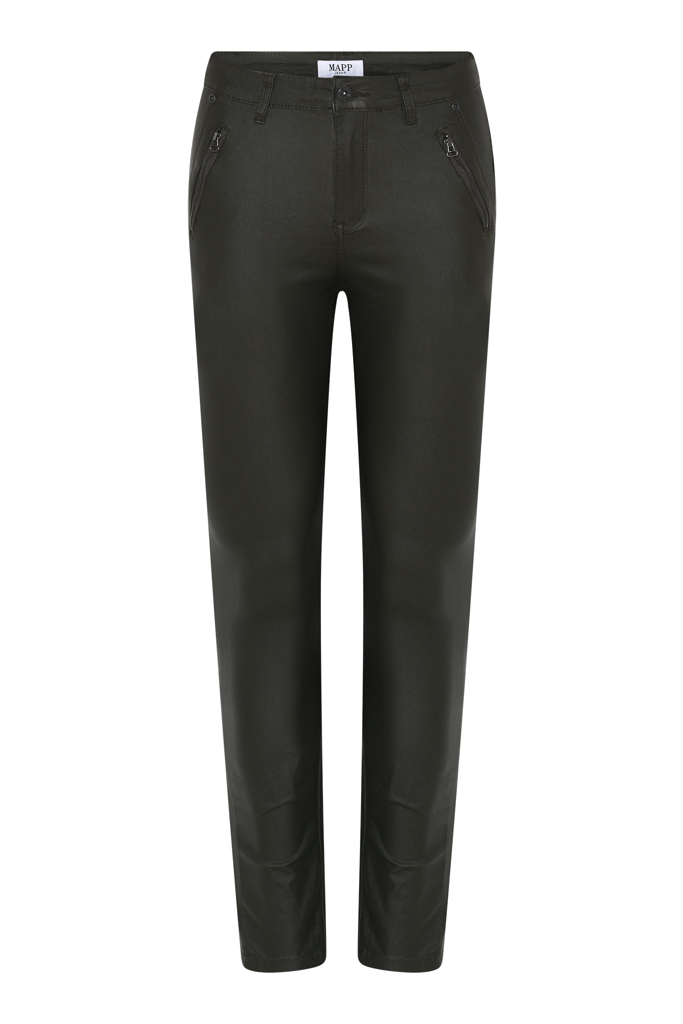 MAPP KATY COATED JEANS COATED 8099 BLACK COATED
