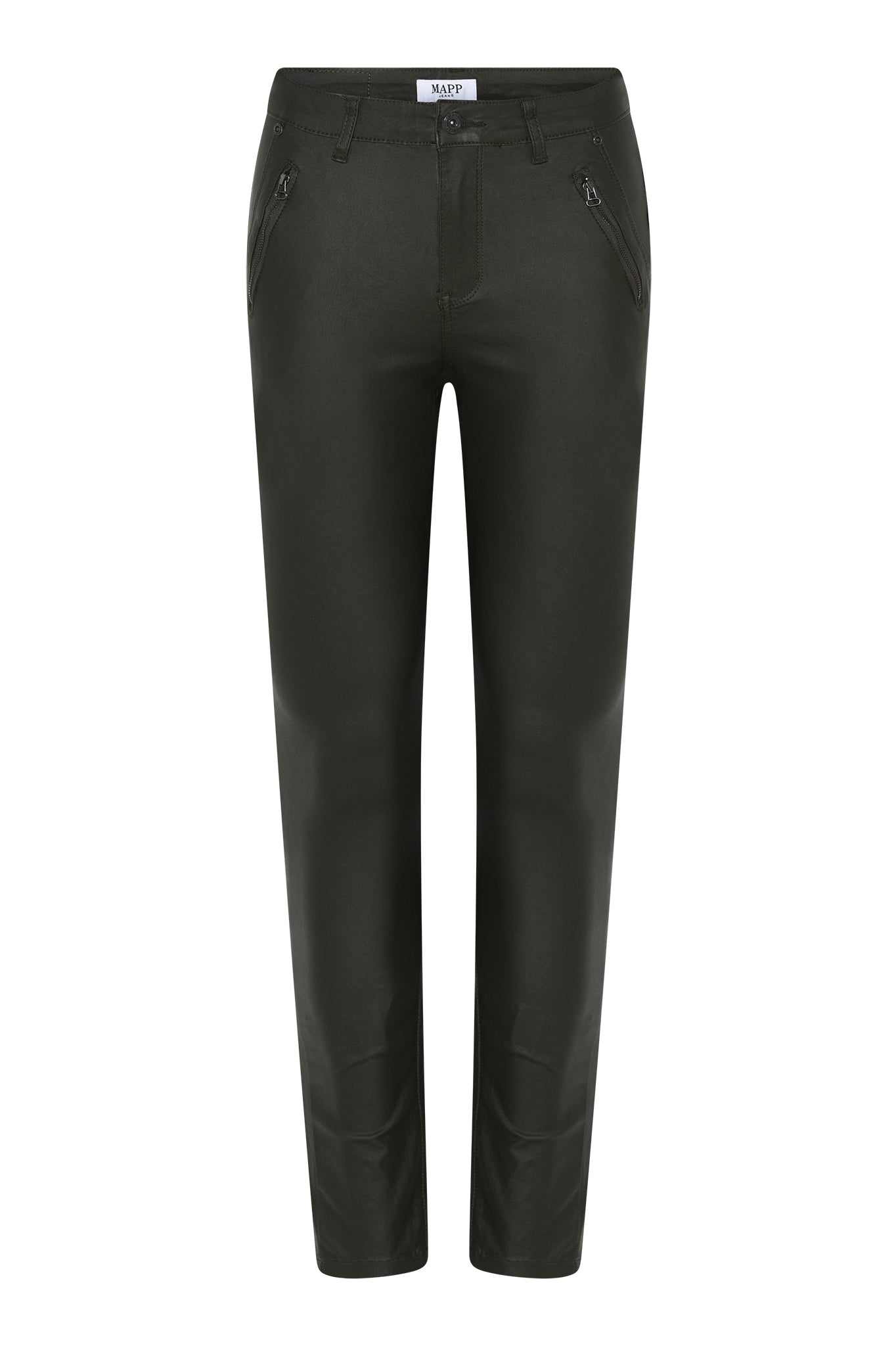 MAPP KATY COATED JEANS COATED 8099 BLACK COATED