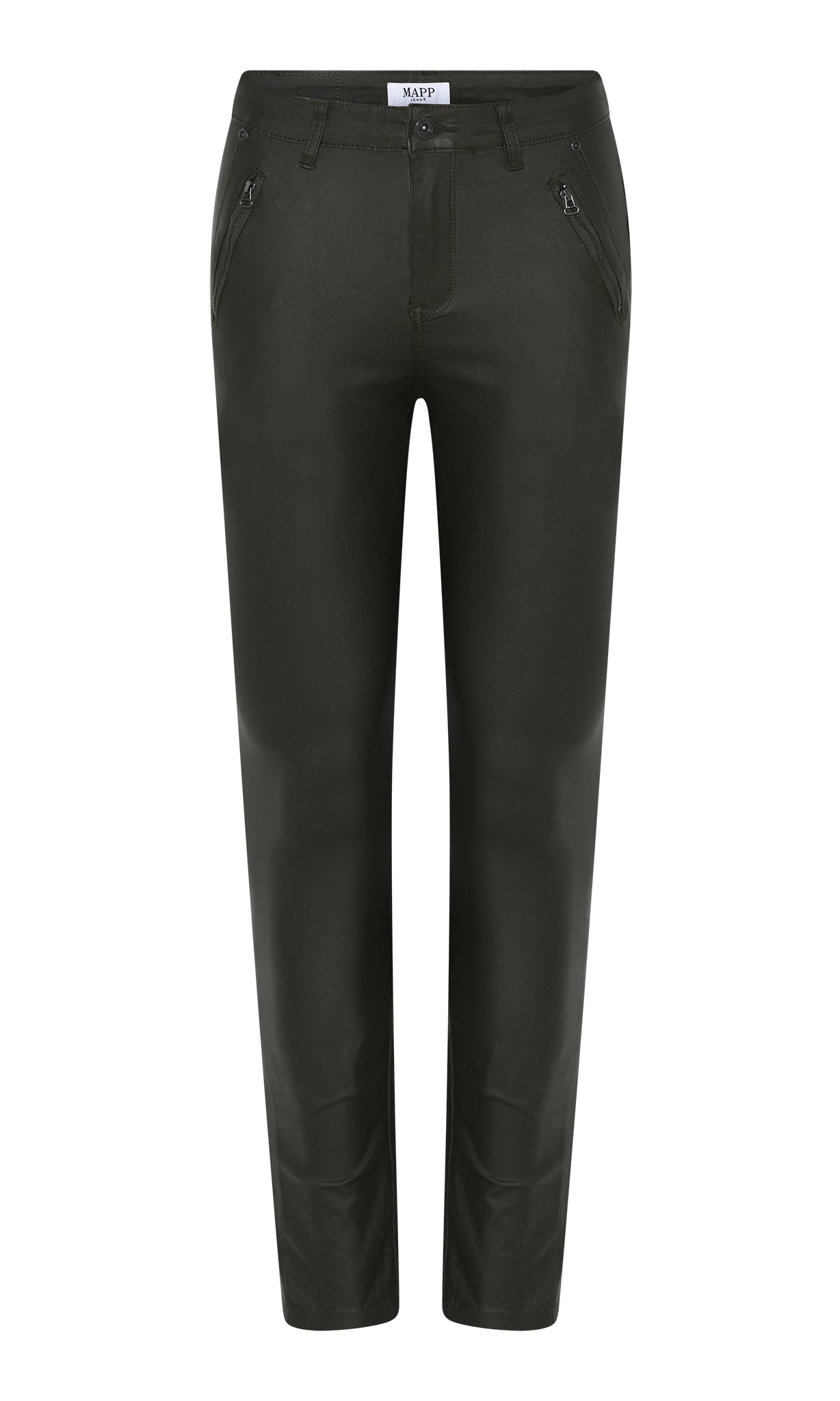 MAPP KATY COATED JEANS COATED 8099 BLACK COATED