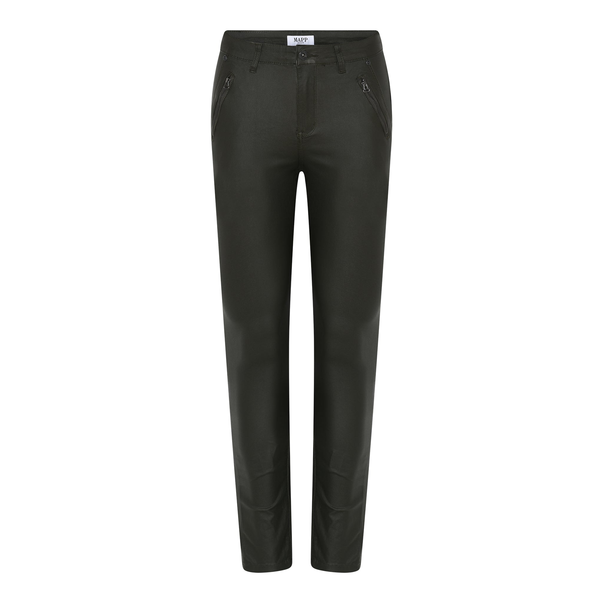 MAPP KATY COATED JEANS COATED 8099 BLACK COATED