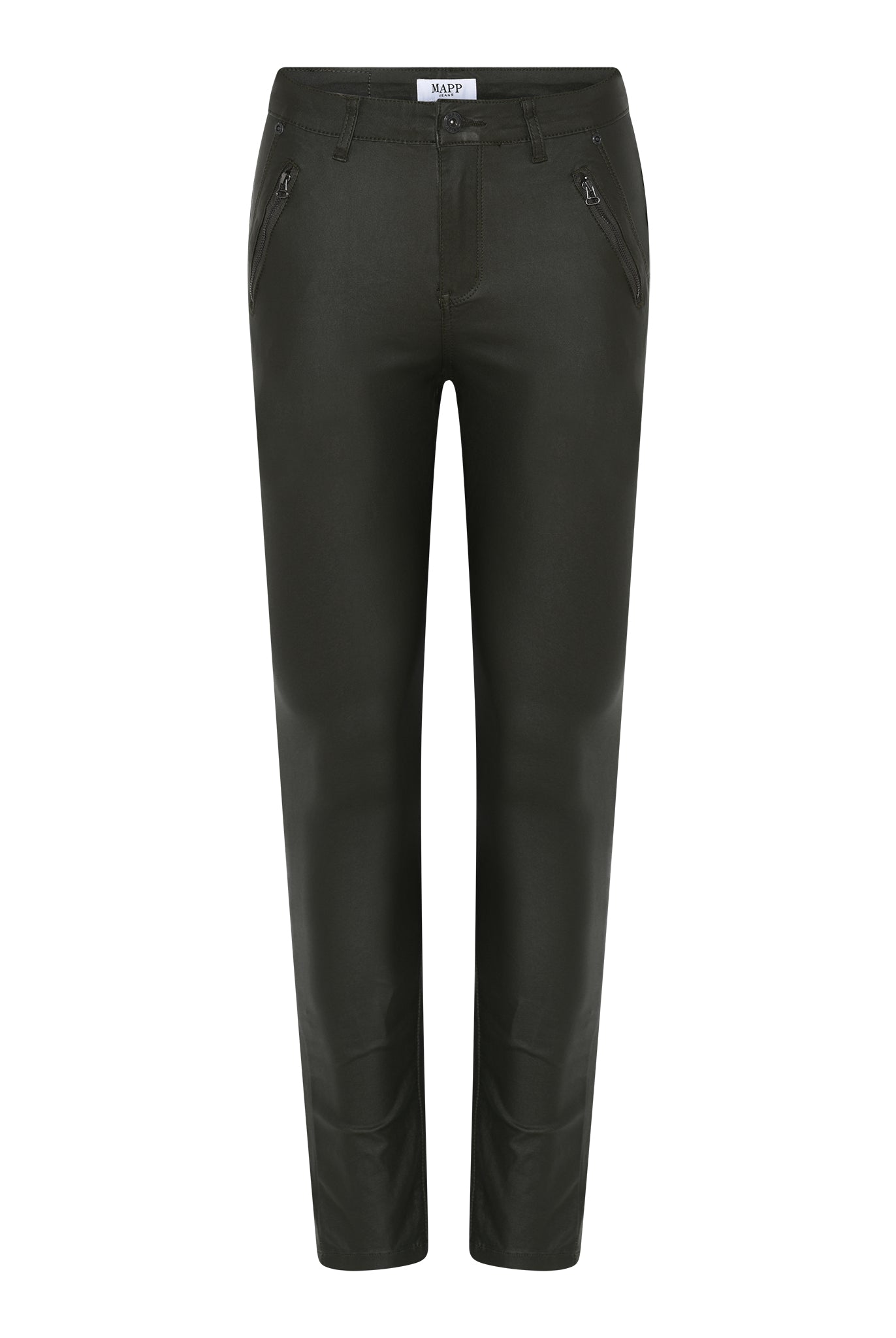 MAPP KATY COATED JEANS COATED 8099 BLACK COATED