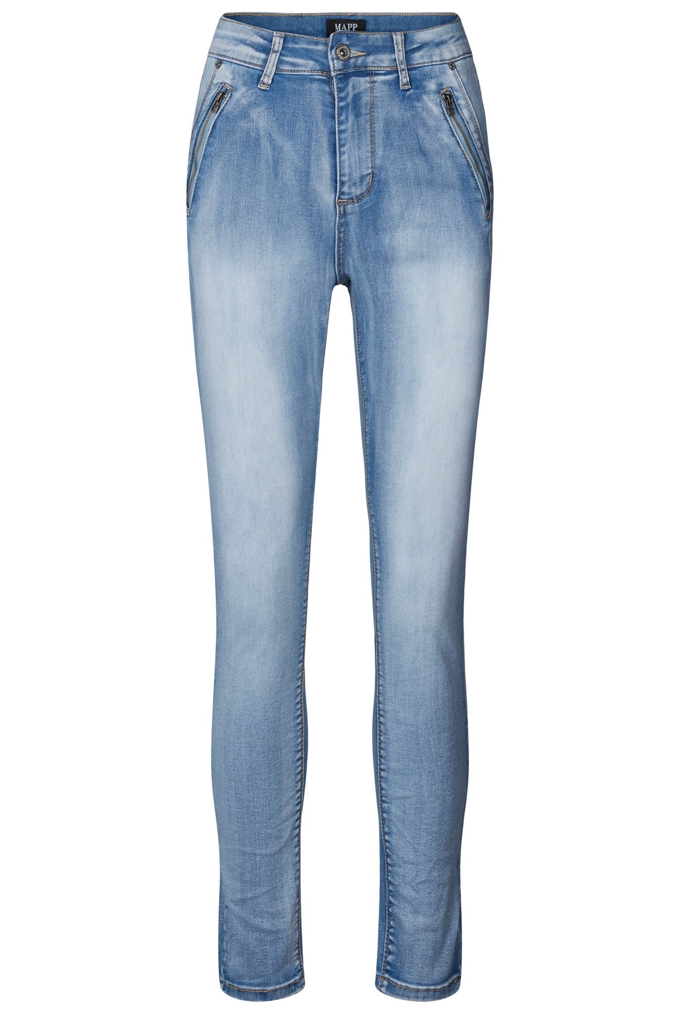 MAPP KATY DENIM JEANS DENIM/TWILL 9196 LIGHT BLUE USED