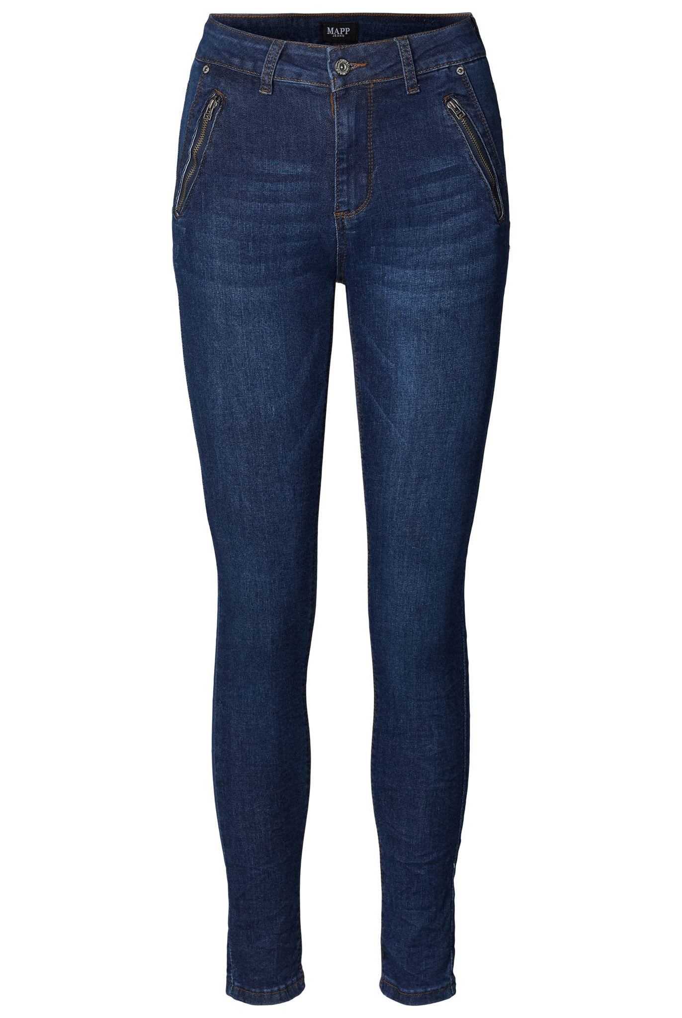 MAPP KATY DENIM JEANS DENIM/TWILL 969699 DARK BLUE USED