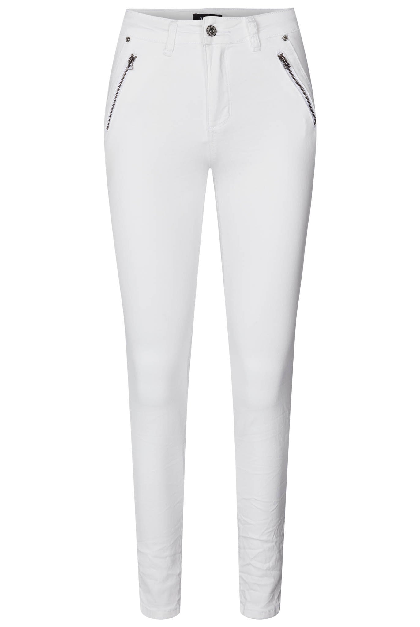 MAPP KATY TWILL JEANS DENIM/TWILL 10 WHITE