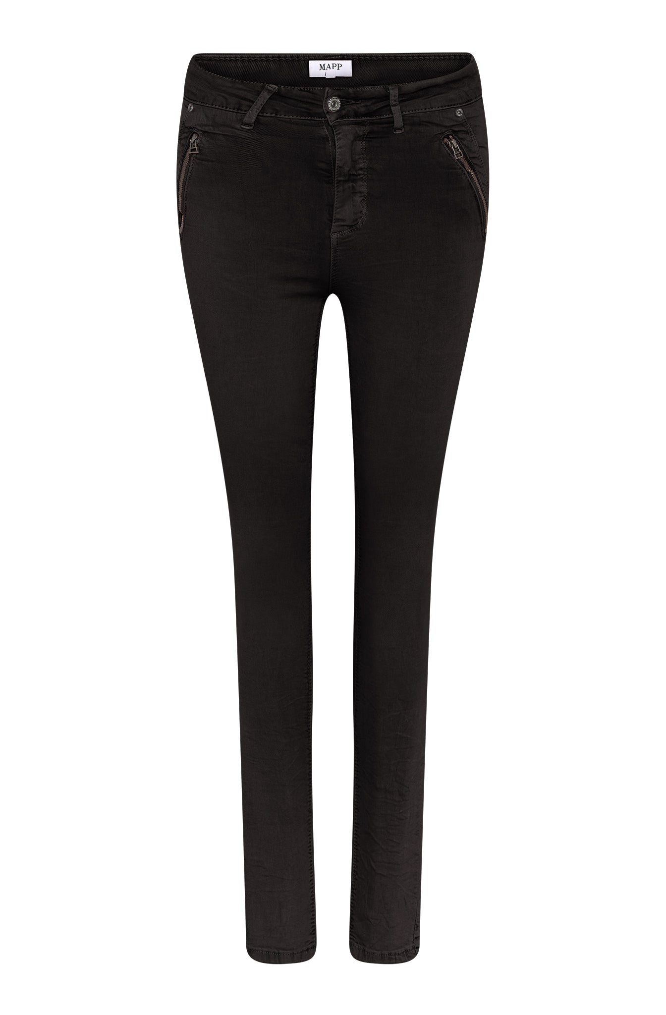 MAPP Katy Twill Jeans DENIM/TWILL 129 CHOCOLATE