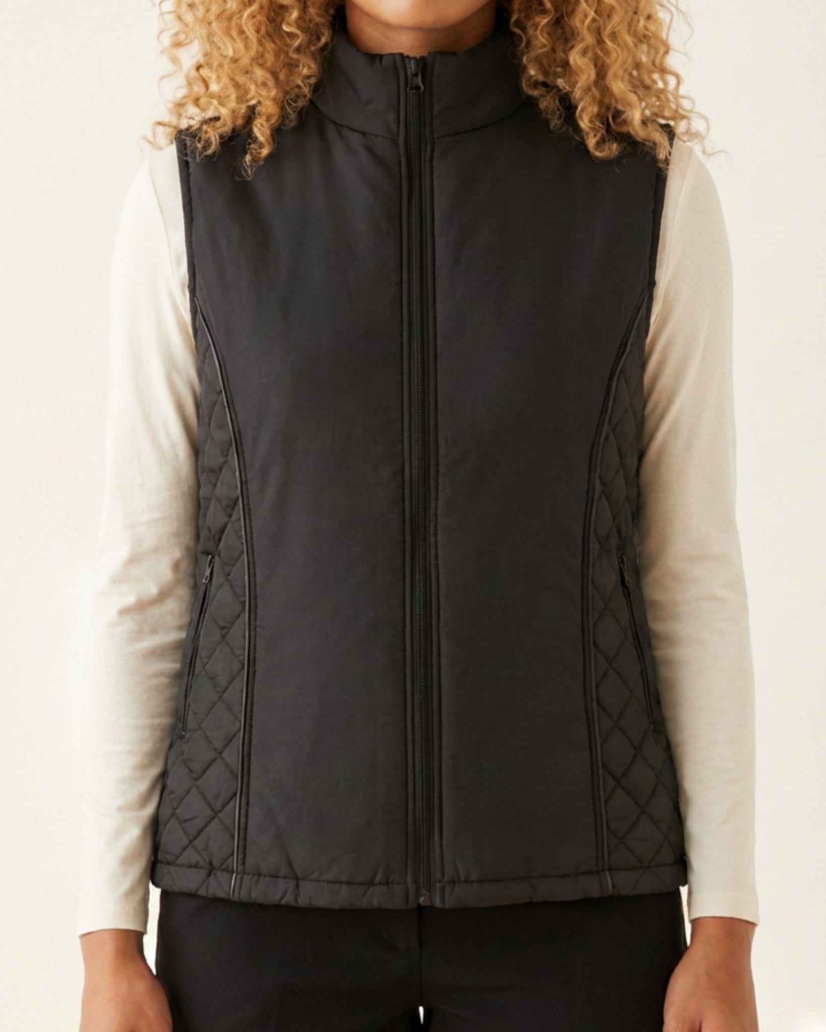 MARC LAUGE KIRSA VEST OUTERWEAR 80 BLACK