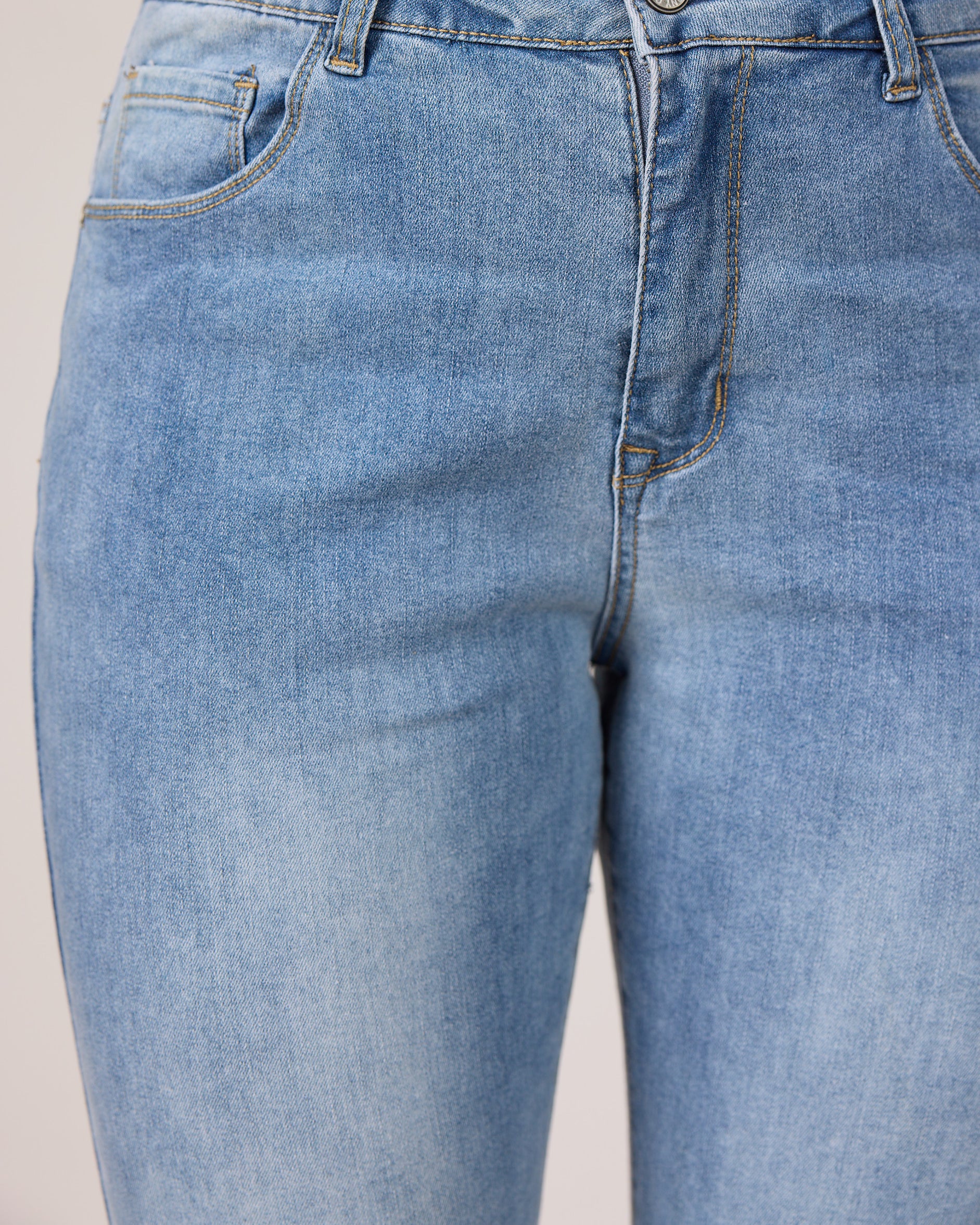 DNYcph Plus Size Kylie Star Dust Denim Jeans DENIM/TWILL 9196 LIGHT BLUE USED