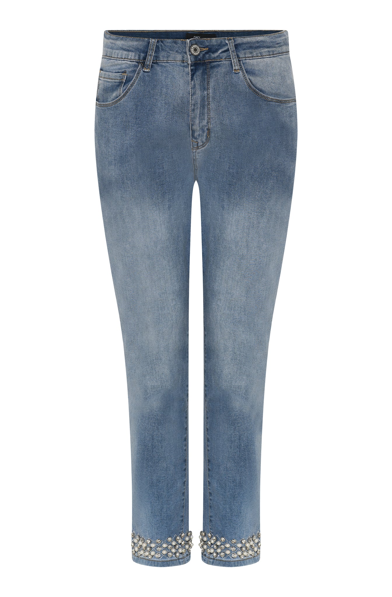 DNYcph Plus Size Kylie Star Dust Denim Jeans DENIM/TWILL 9196 LIGHT BLUE USED