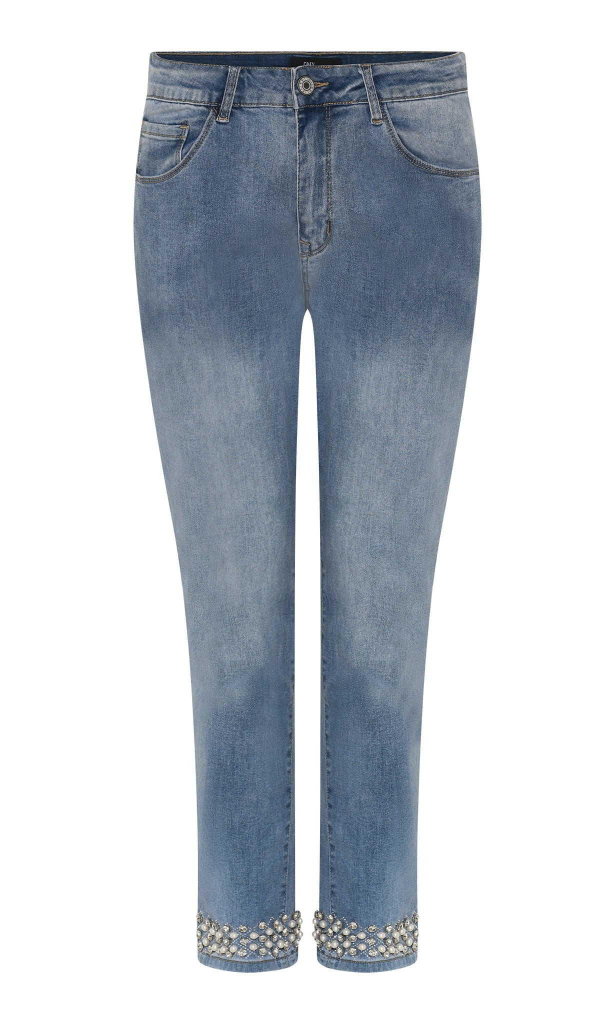 DNYcph Plus Size Kylie Star Dust Denim Jeans DENIM/TWILL 9196 LIGHT BLUE USED