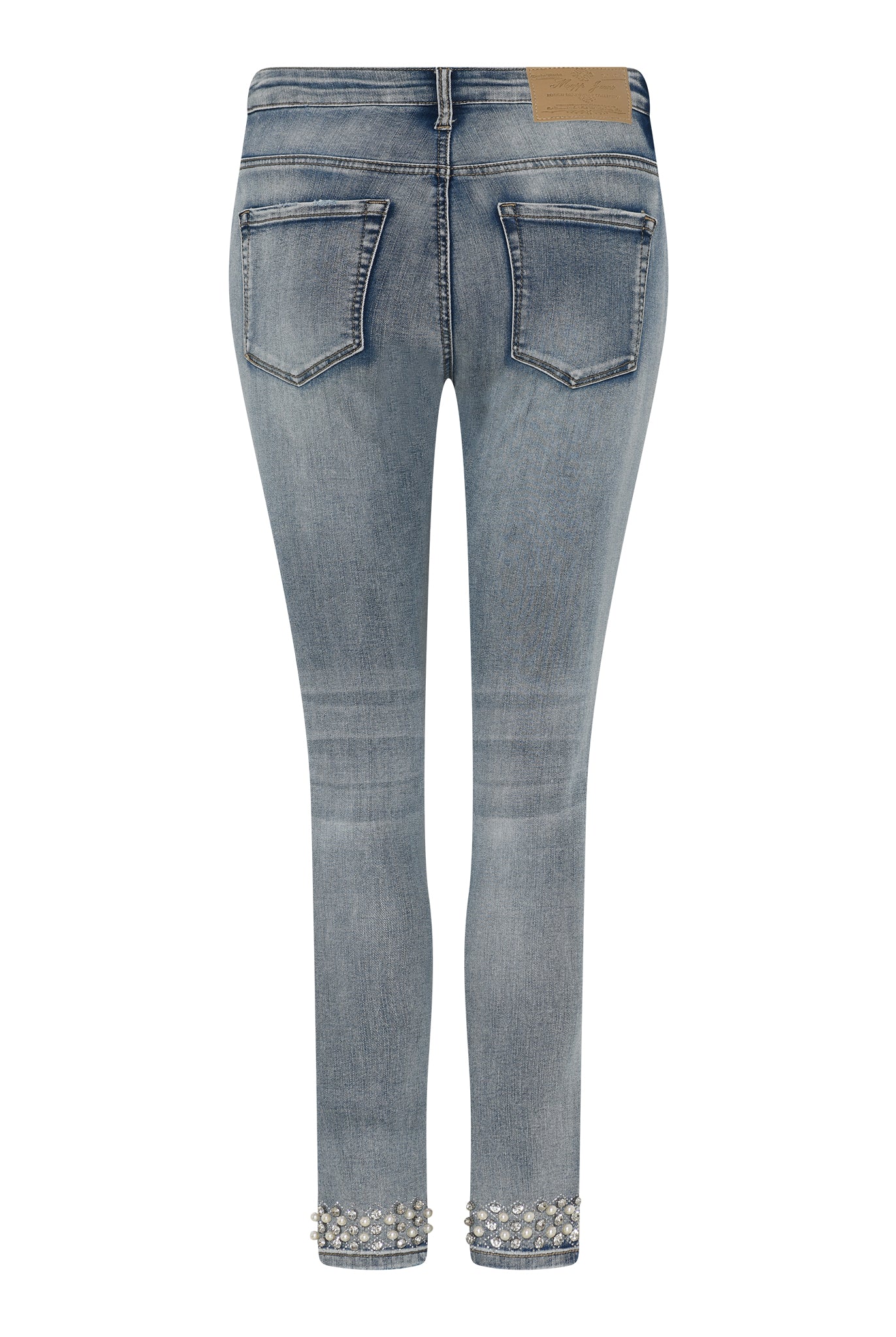 MAPP KYLIE STAR DUST DENIM JEANS DENIM/TWILL 919699 BENNETON LIGHT BLUE