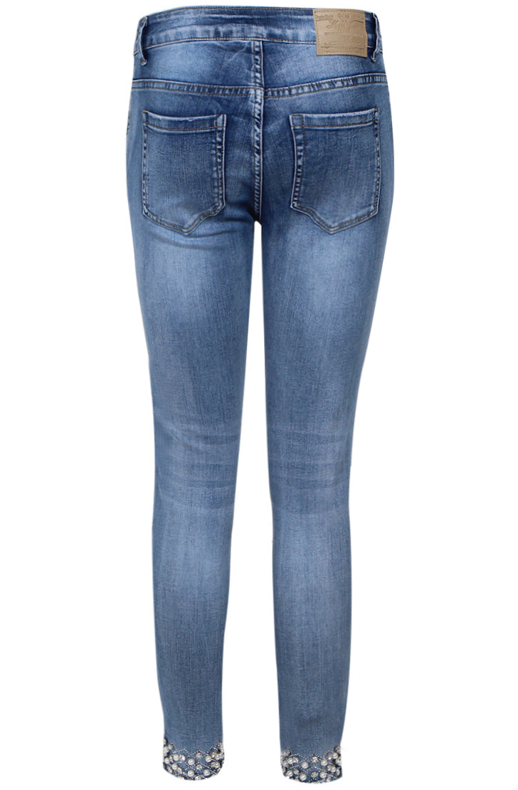 MAPP Kylie Star Dust Denim Jeans DENIM/TWILL 9196 LIGHT BLUE USED