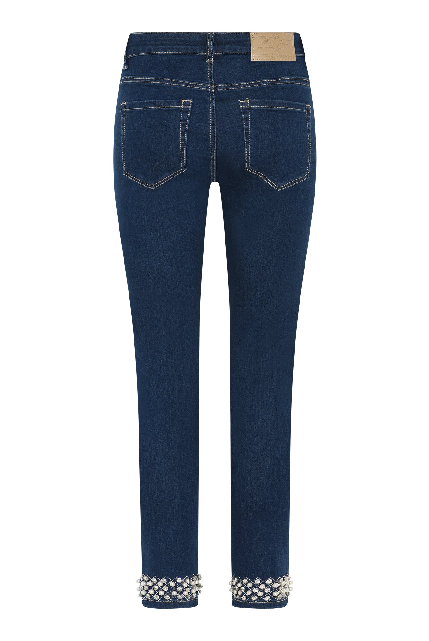 MAPP KYLIE STAR DUST DENIM JEANS DENIM/TWILL 9696 BLUE DENIM USED