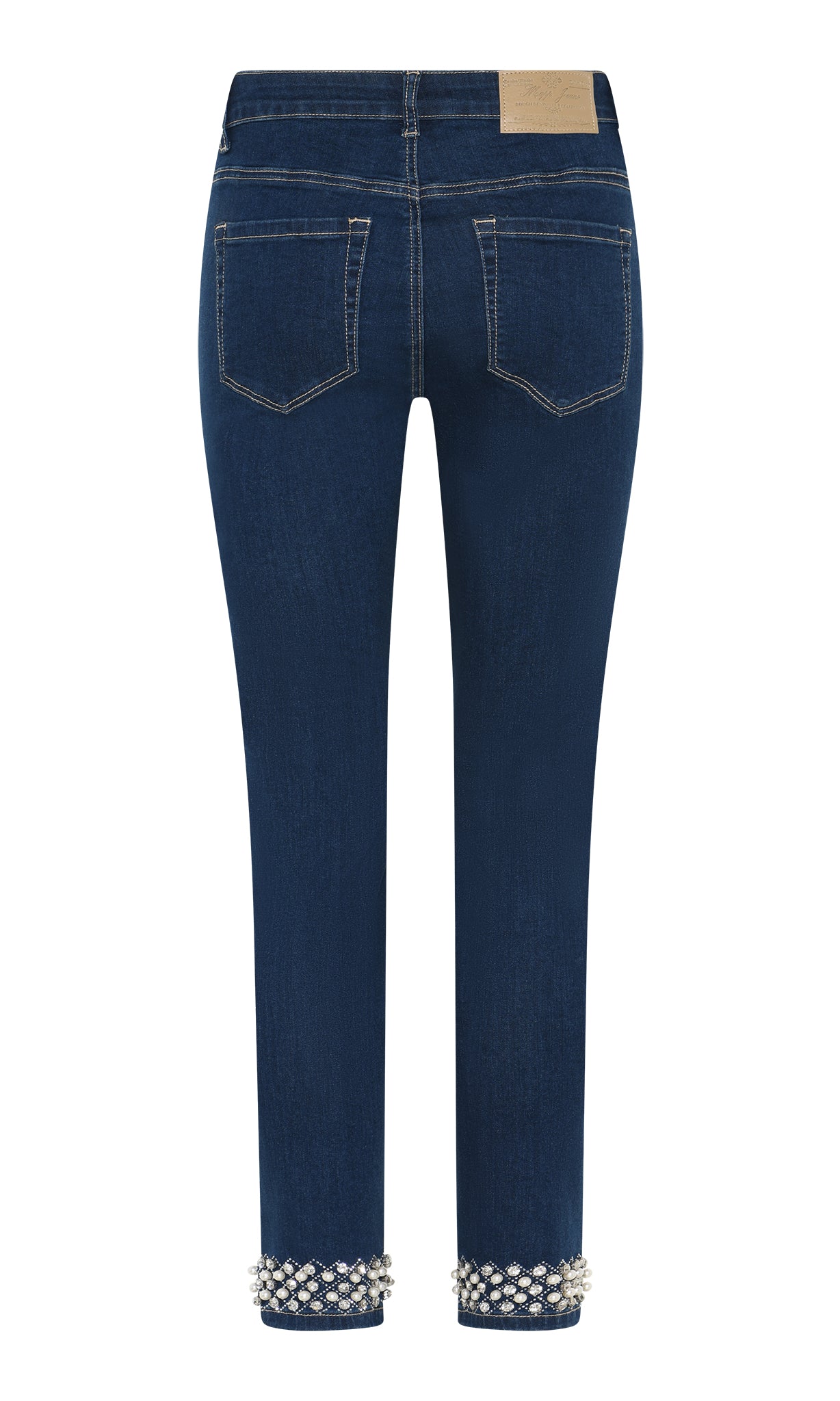 MAPP KYLIE STAR DUST DENIM JEANS DENIM/TWILL 9696 BLUE DENIM USED