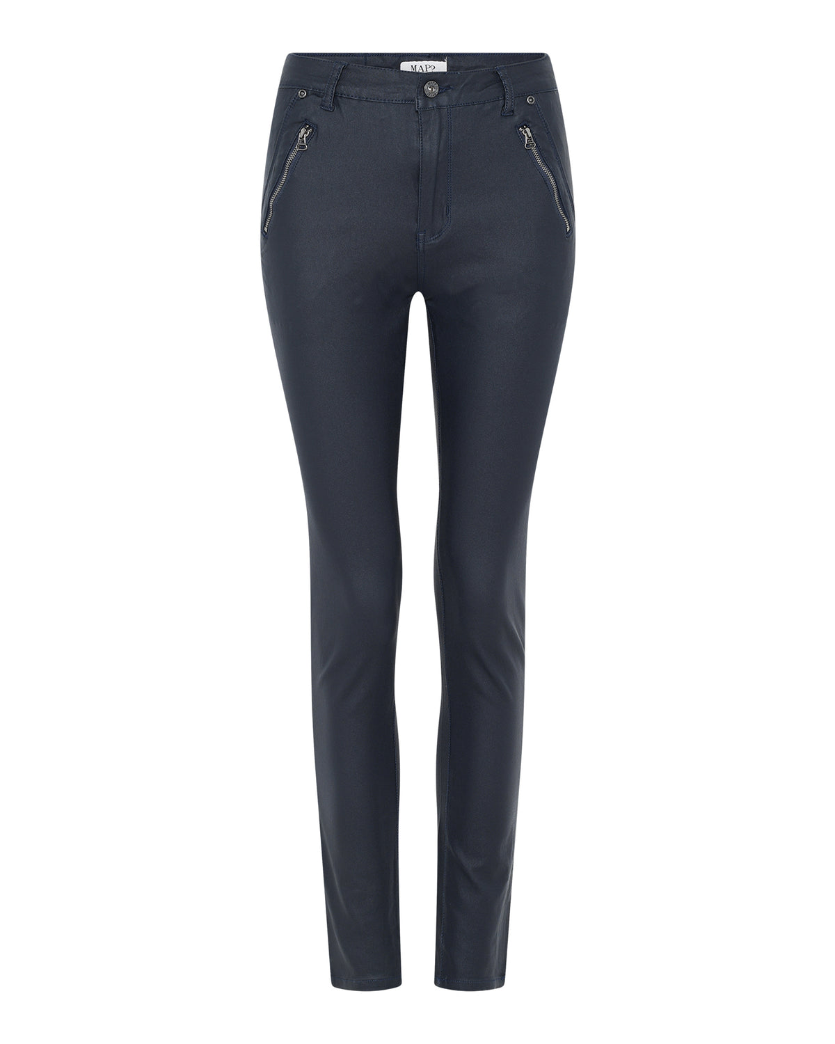 MAPP Katy Coated Jeans COATED 104 NAVY