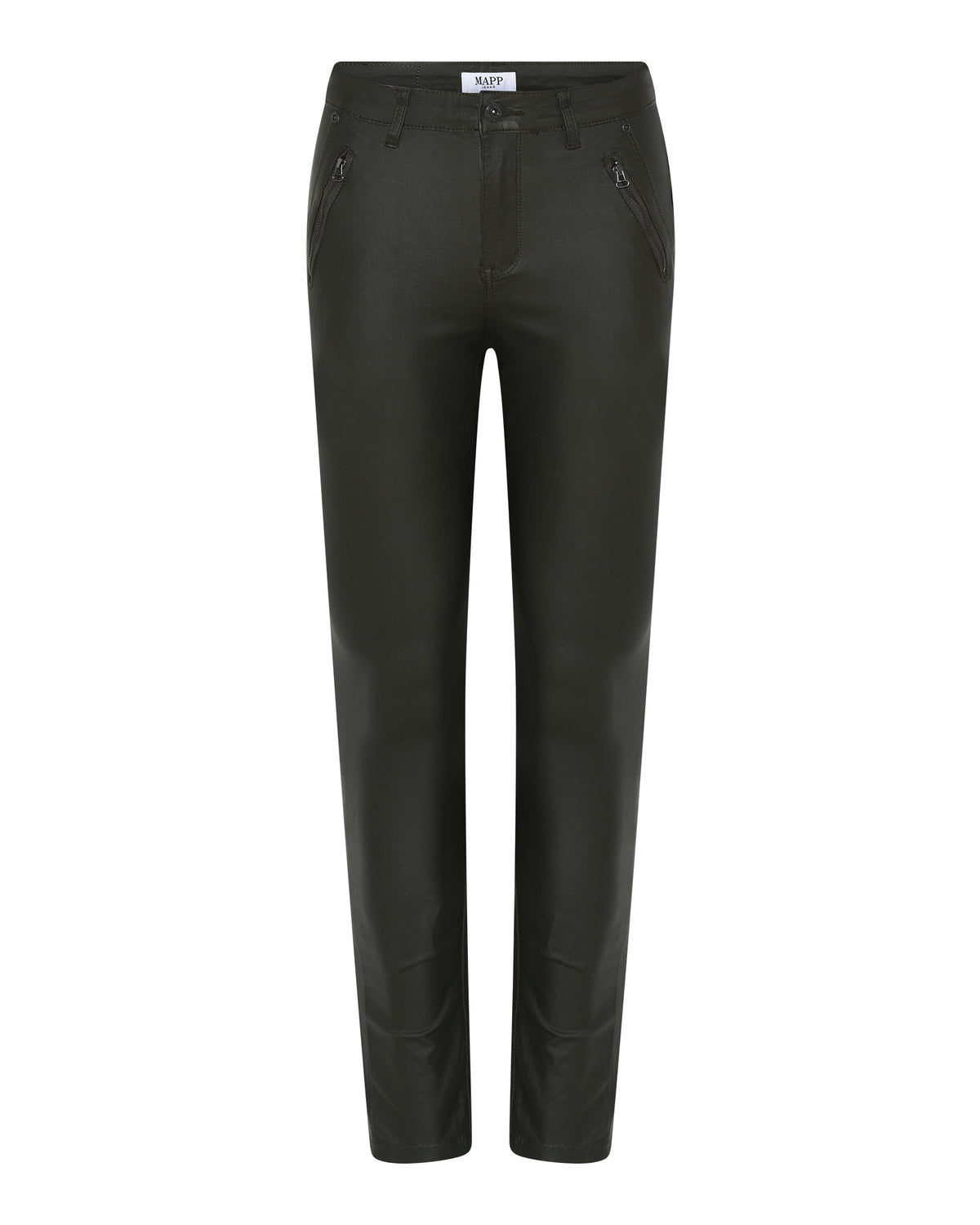 MAPP Katy Coated Jeans COATED 8099 BLACK COATED