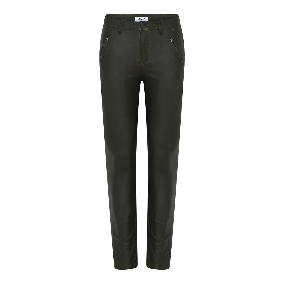 MAPP Katy Coated Jeans COATED 8099 BLACK COATED