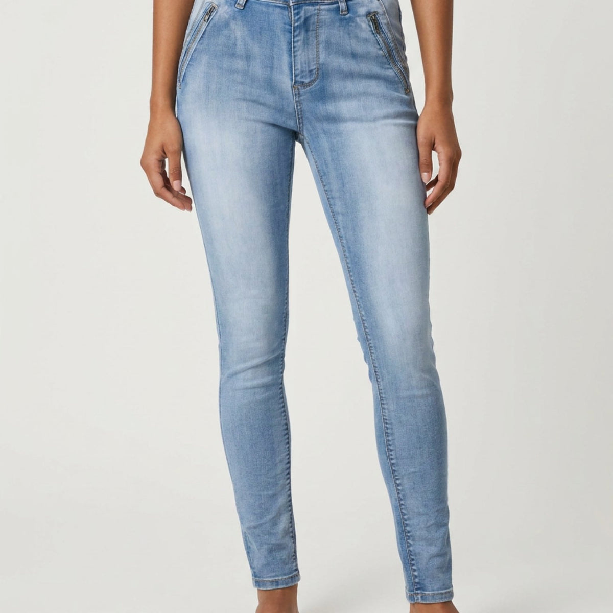 MAPP Katy Denim Jeans DENIM/TWILL 9196 LIGHT BLUE USED