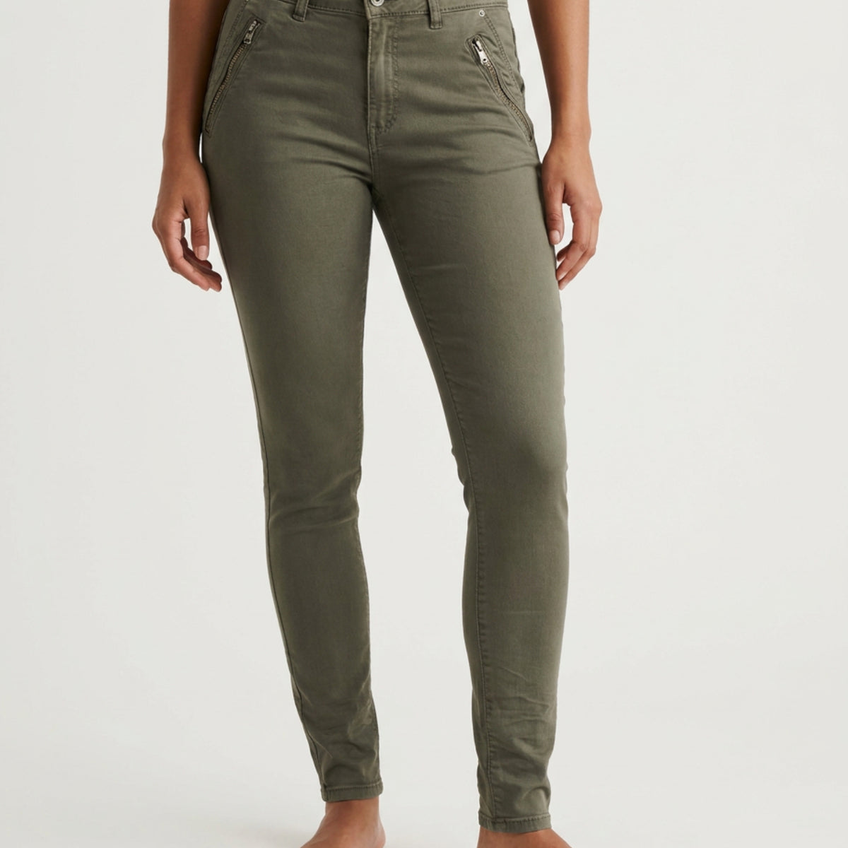 MAPP Katy Twill Jeans DENIM/TWILL 645 SALVIE