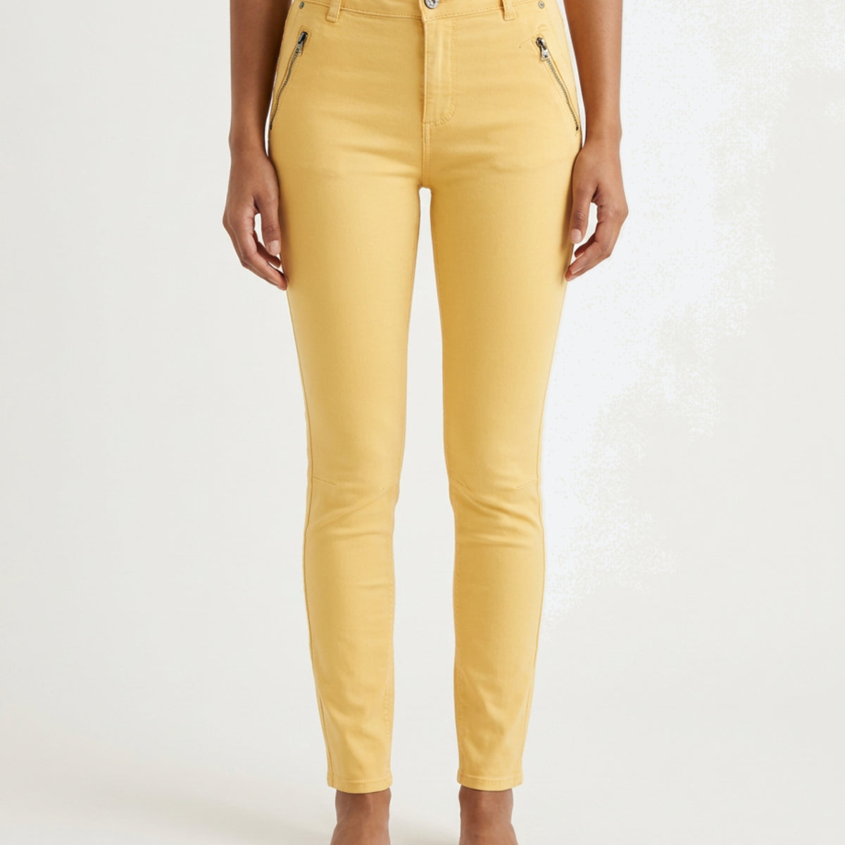 MAPP Katy Twill Jeans DENIM/TWILL 141 SOFT YELLOW