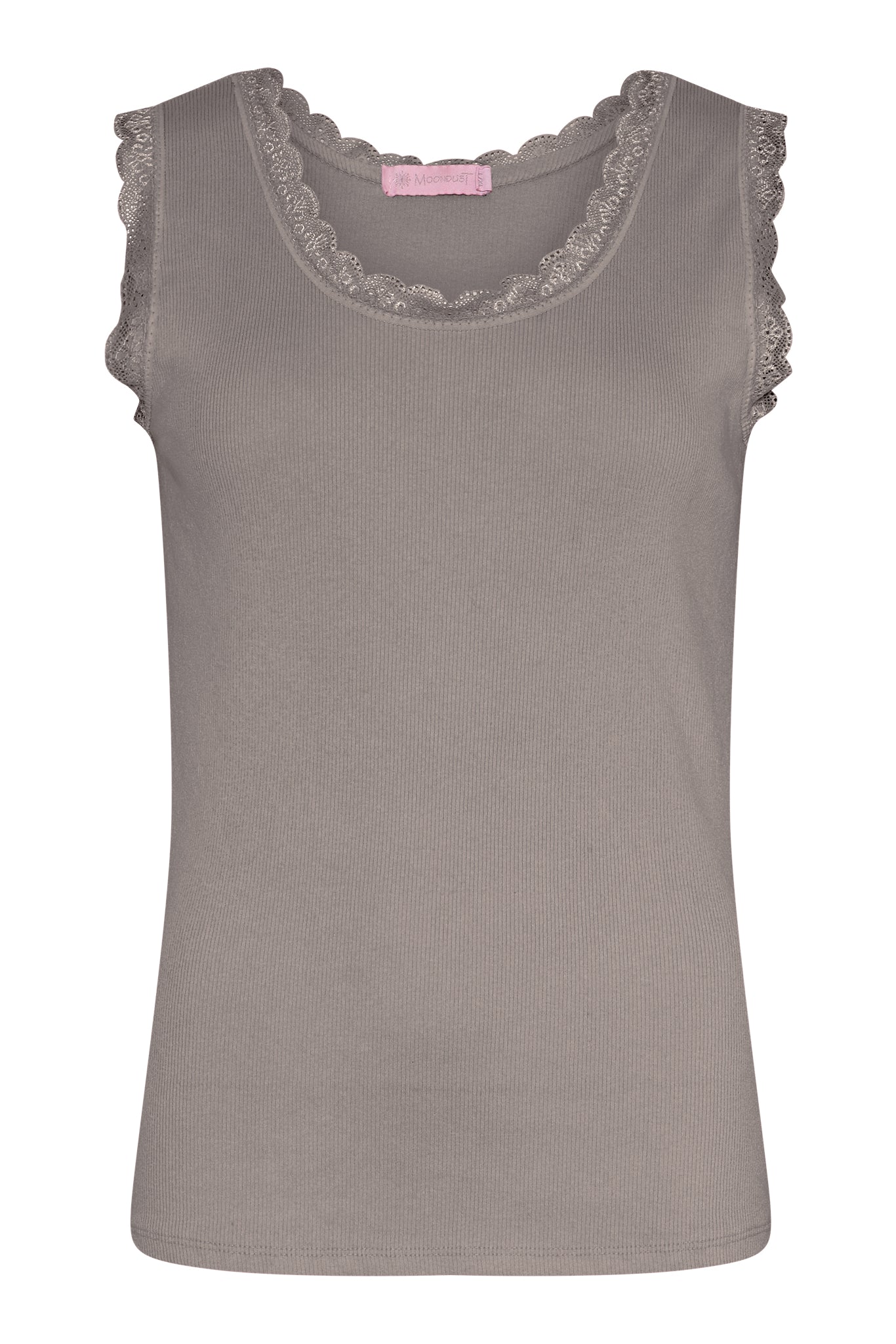 M JEANS LACE RIB TOP TOP/T-SHIRT