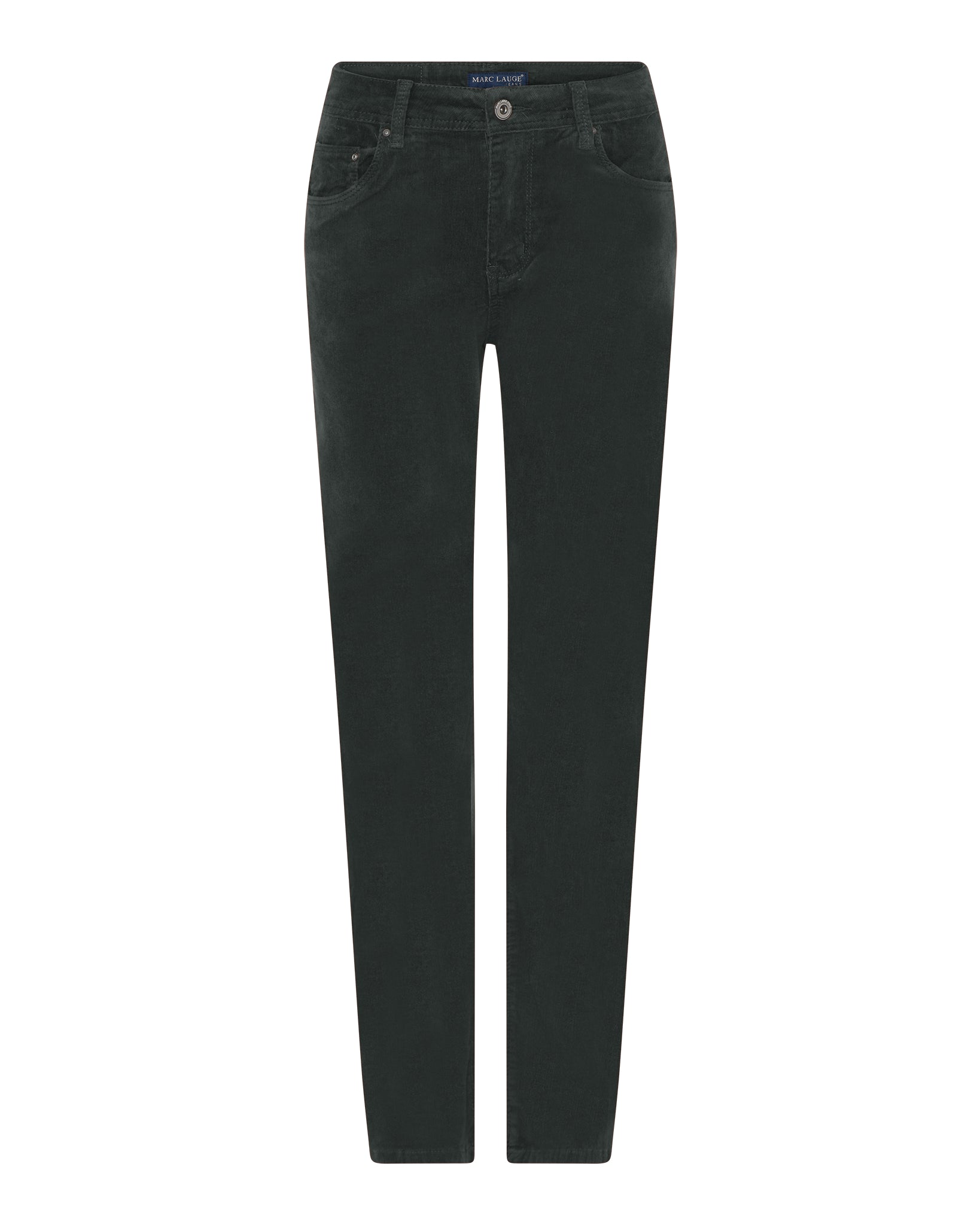 MARC LAUGE Lena Baby Corduroy Jeans CORD/FLØJL 546 BOTTLE GREEN