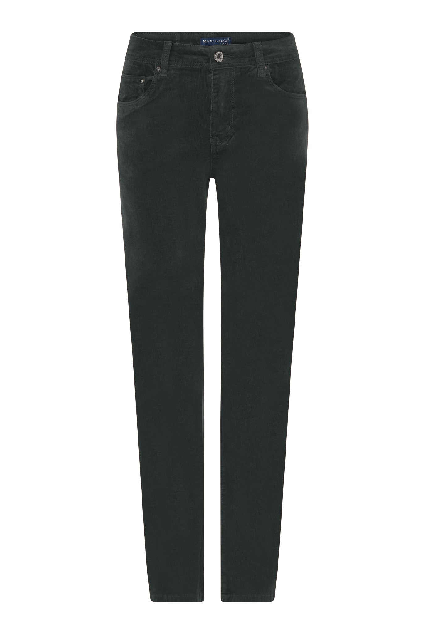 MARC LAUGE LENA BABY CORD JEANS CORD/FLØJL 546 BOTTLE GREEN