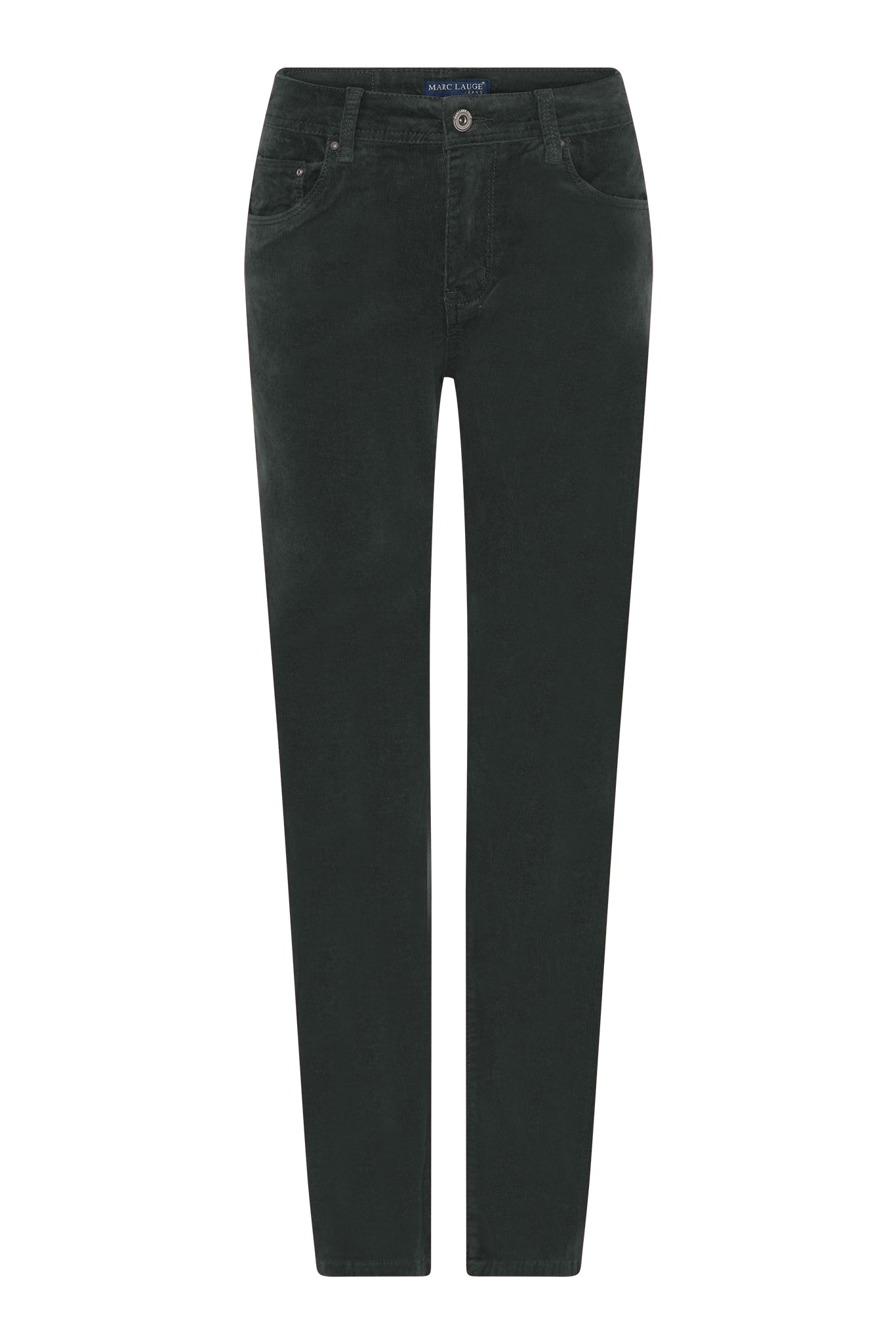 MARC LAUGE Lena Baby Corduroy Jeans CORD/FLØJL 546 BOTTLE GREEN