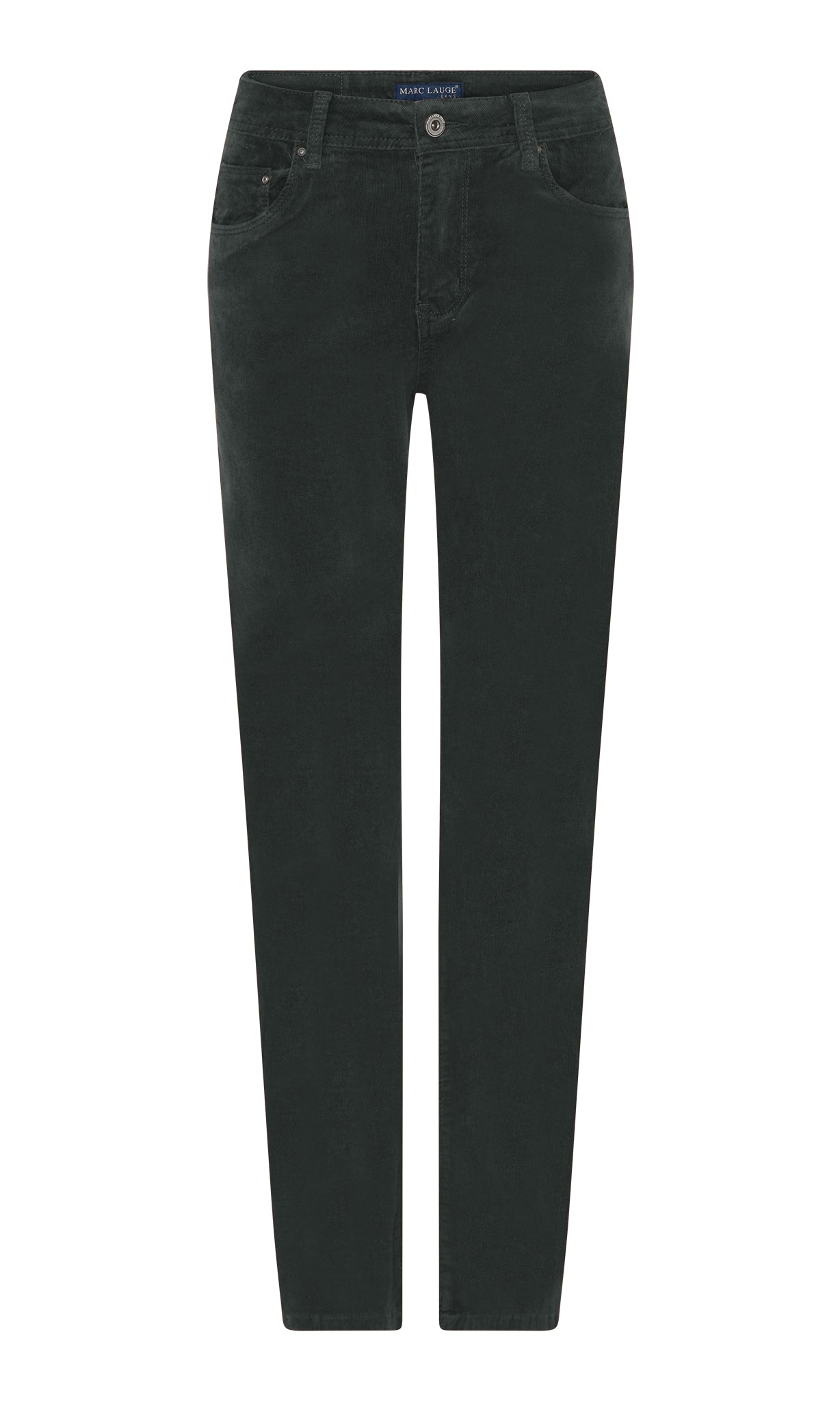 MARC LAUGE Lena Baby Corduroy Jeans CORD/FLØJL 546 BOTTLE GREEN
