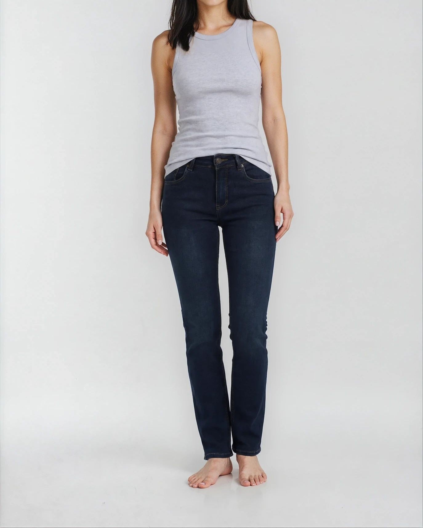 MARC LAUGE Lena Denim Jeans DENIM/TWILL 9696 BLUE DENIM USED