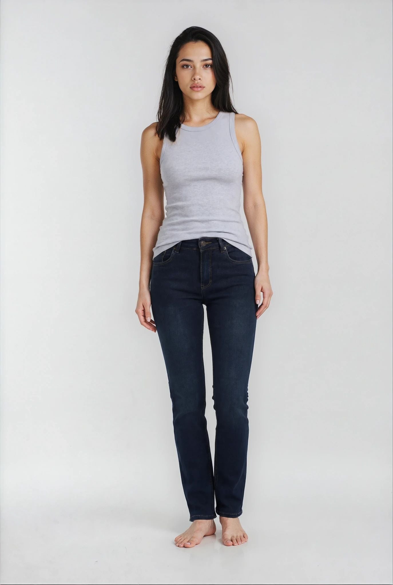 MARC LAUGE LENA DENIM JEANS DENIM/TWILL 9696 BLUE DENIM USED