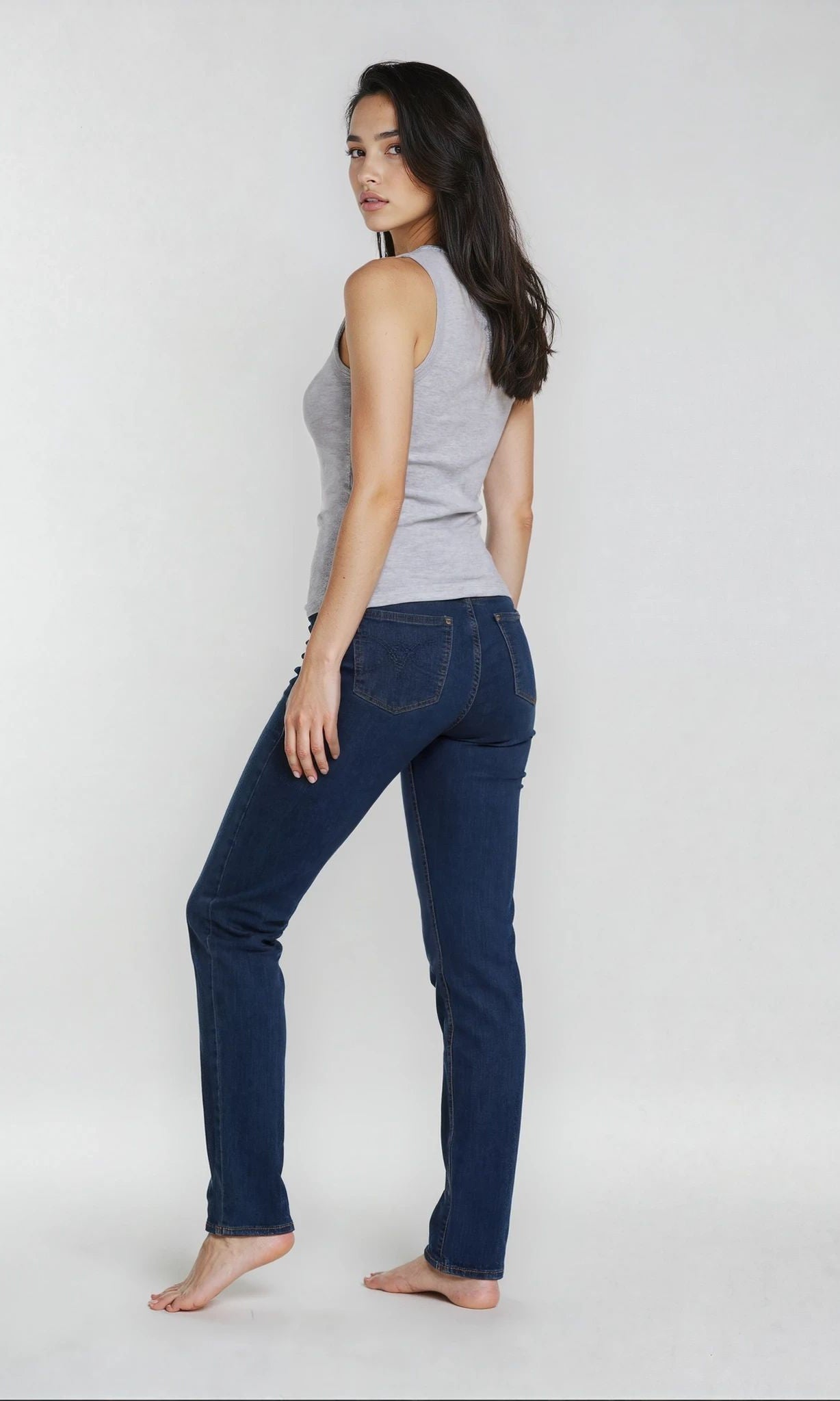 MARC LAUGE Lena Denim Jeans DENIM/TWILL 93 CLASSIC BLUE DENIM