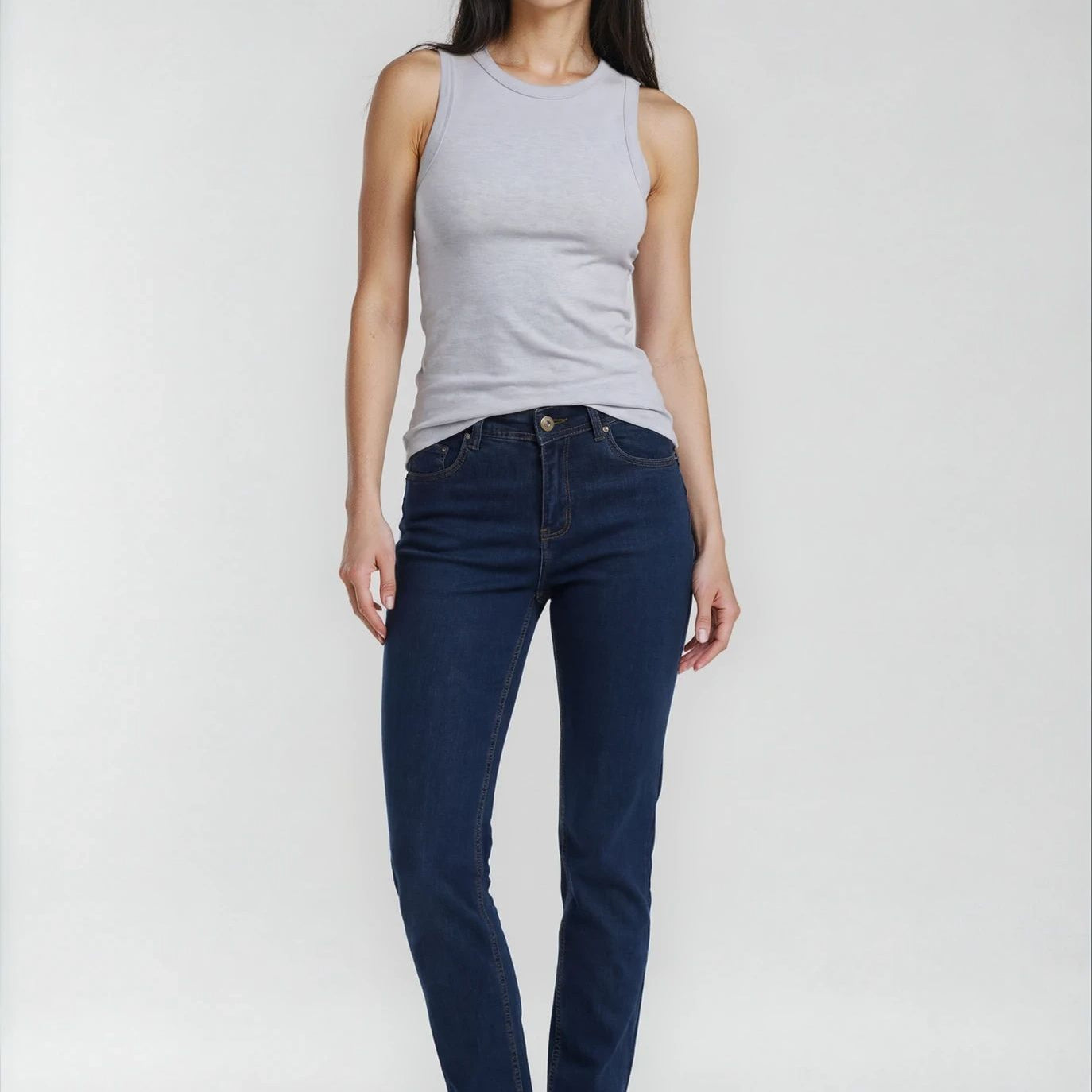 MARC LAUGE LENA DENIM JEANS DENIM/TWILL 93 CLASSIC BLUE DENIM