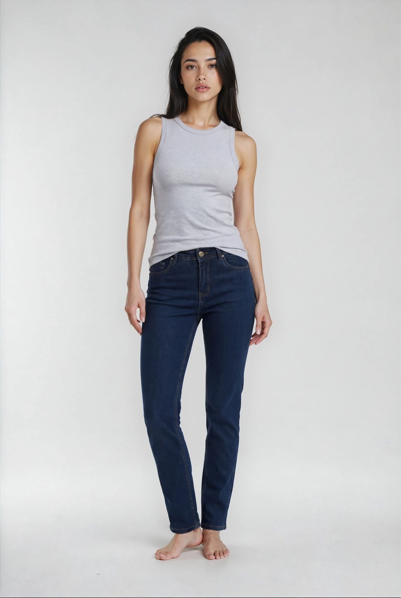 MARC LAUGE LENA DENIM JEANS DENIM/TWILL 93 CLASSIC BLUE DENIM