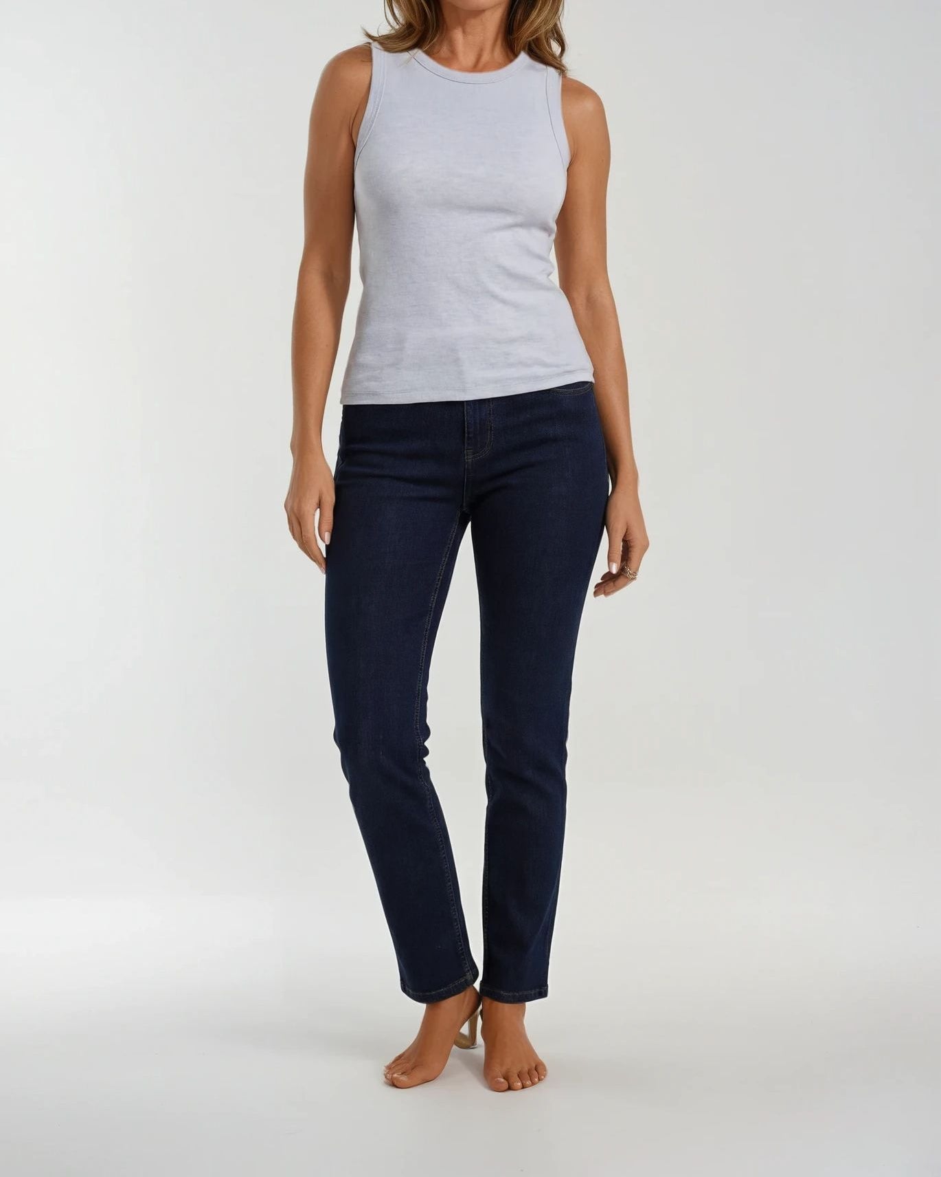MARC LAUGE Lena Denim Jeans DENIM/TWILL 99 DARK BLUE DENIM