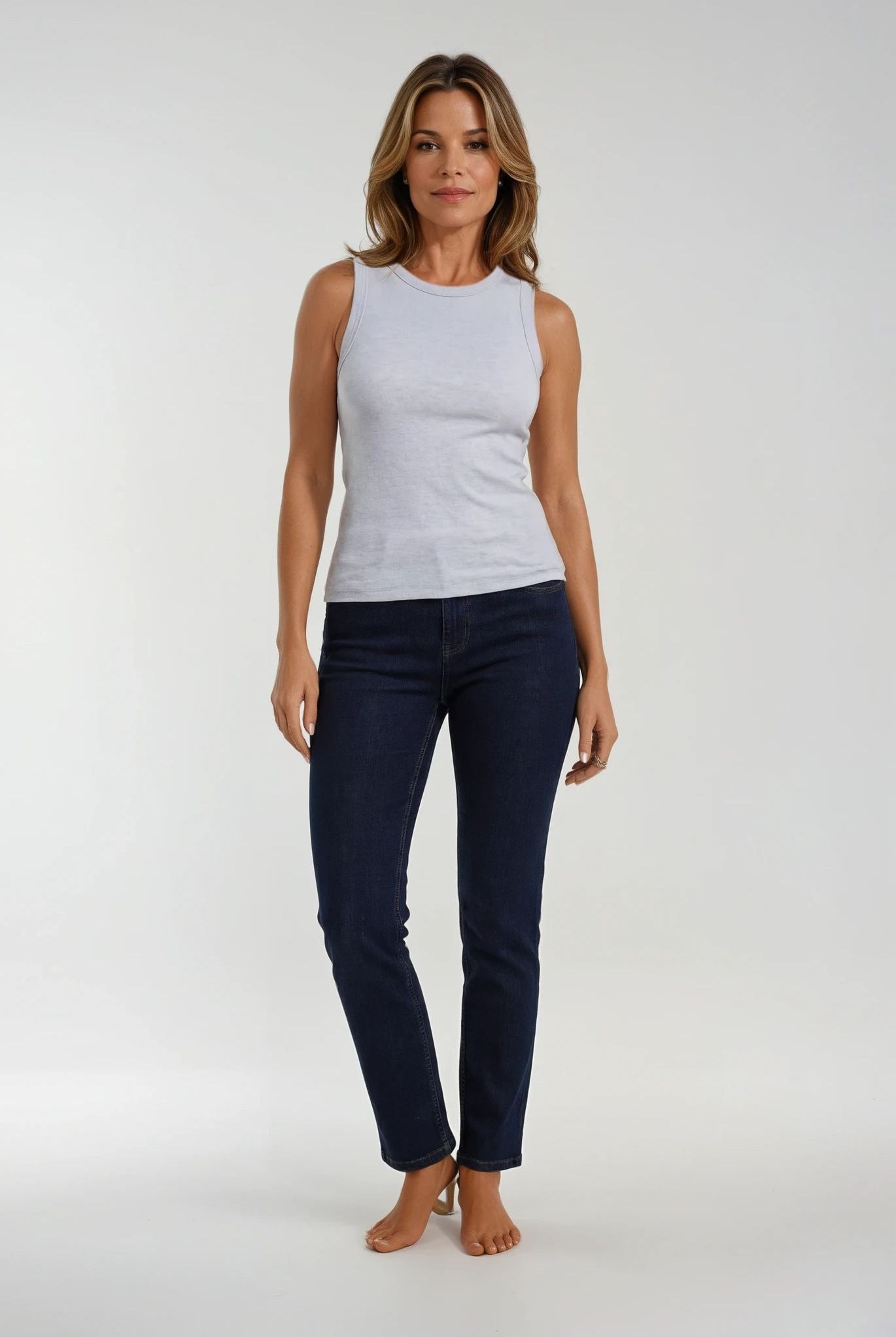 MARC LAUGE LENA DENIM JEANS DENIM/TWILL 99 DARK BLUE DENIM