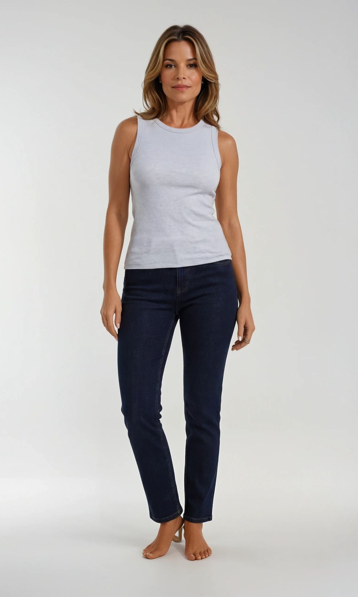 MARC LAUGE Lena Denim Jeans DENIM/TWILL 99 DARK BLUE DENIM