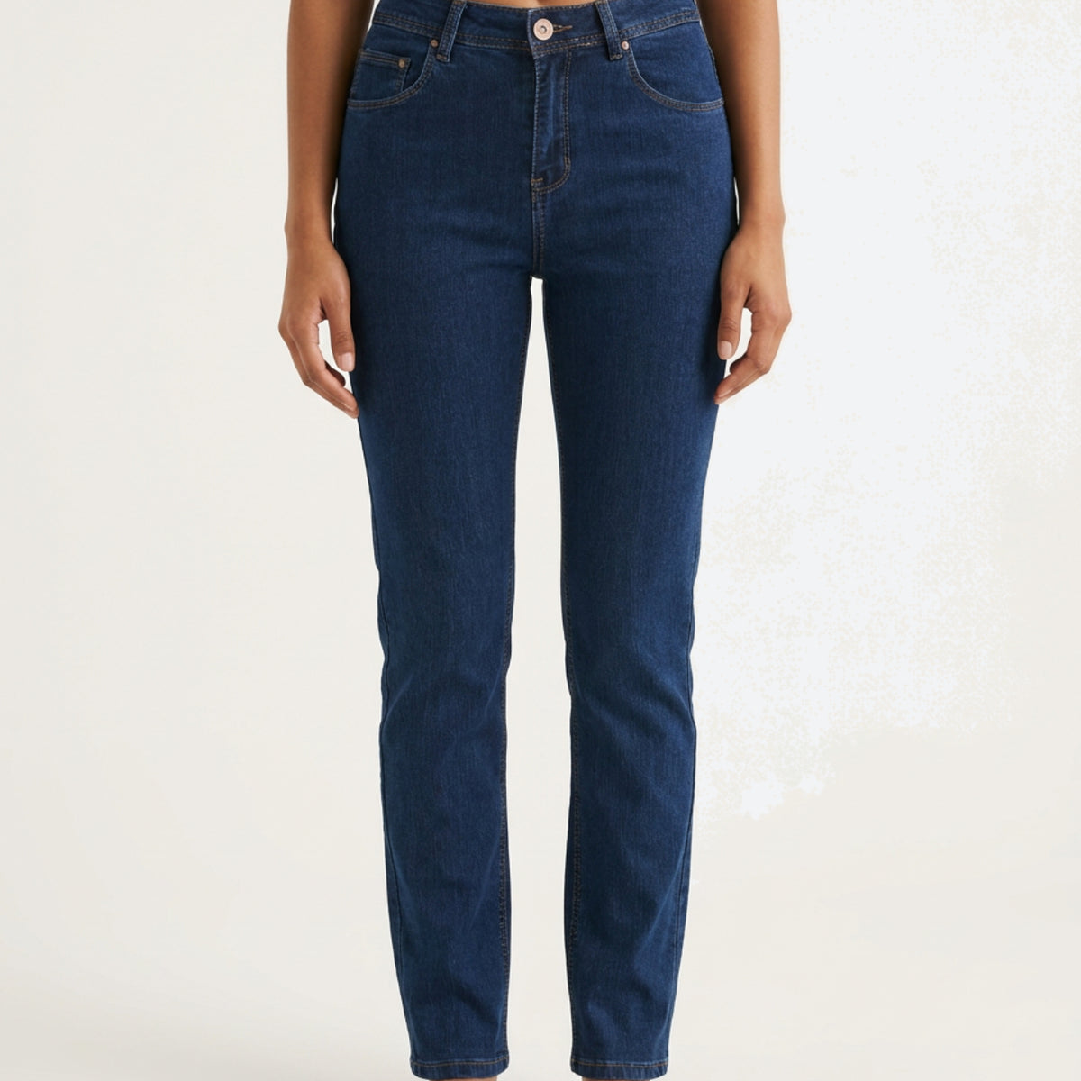 MARC LAUGE Lena Straight Leg Denim Jeans | Marc Lauge DENIM/TWILL 93 CLASSIC BLUE DENIM