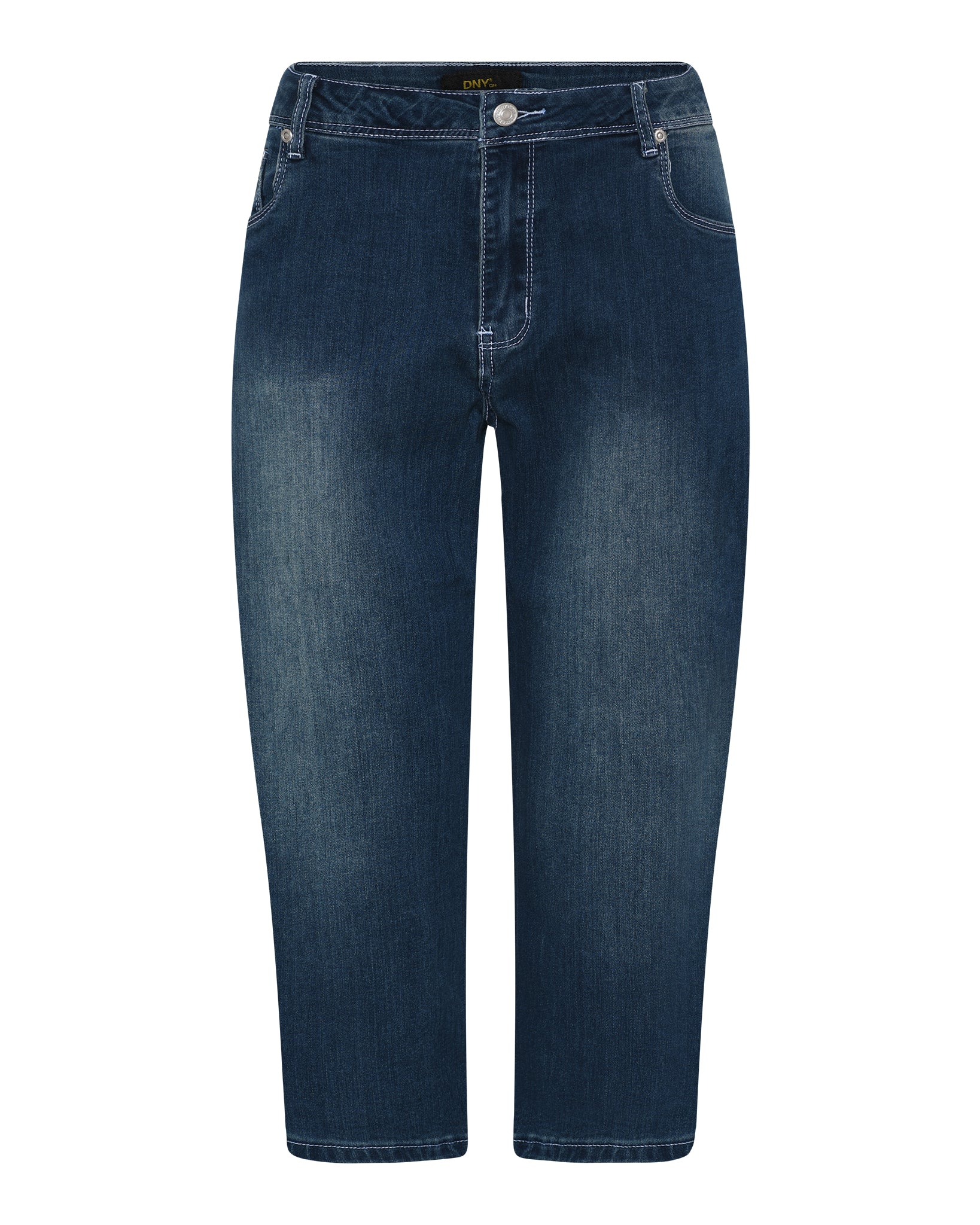 DNYcph Plus Size Lena Denim Pirate PANTS 3/4 9296 BLUE