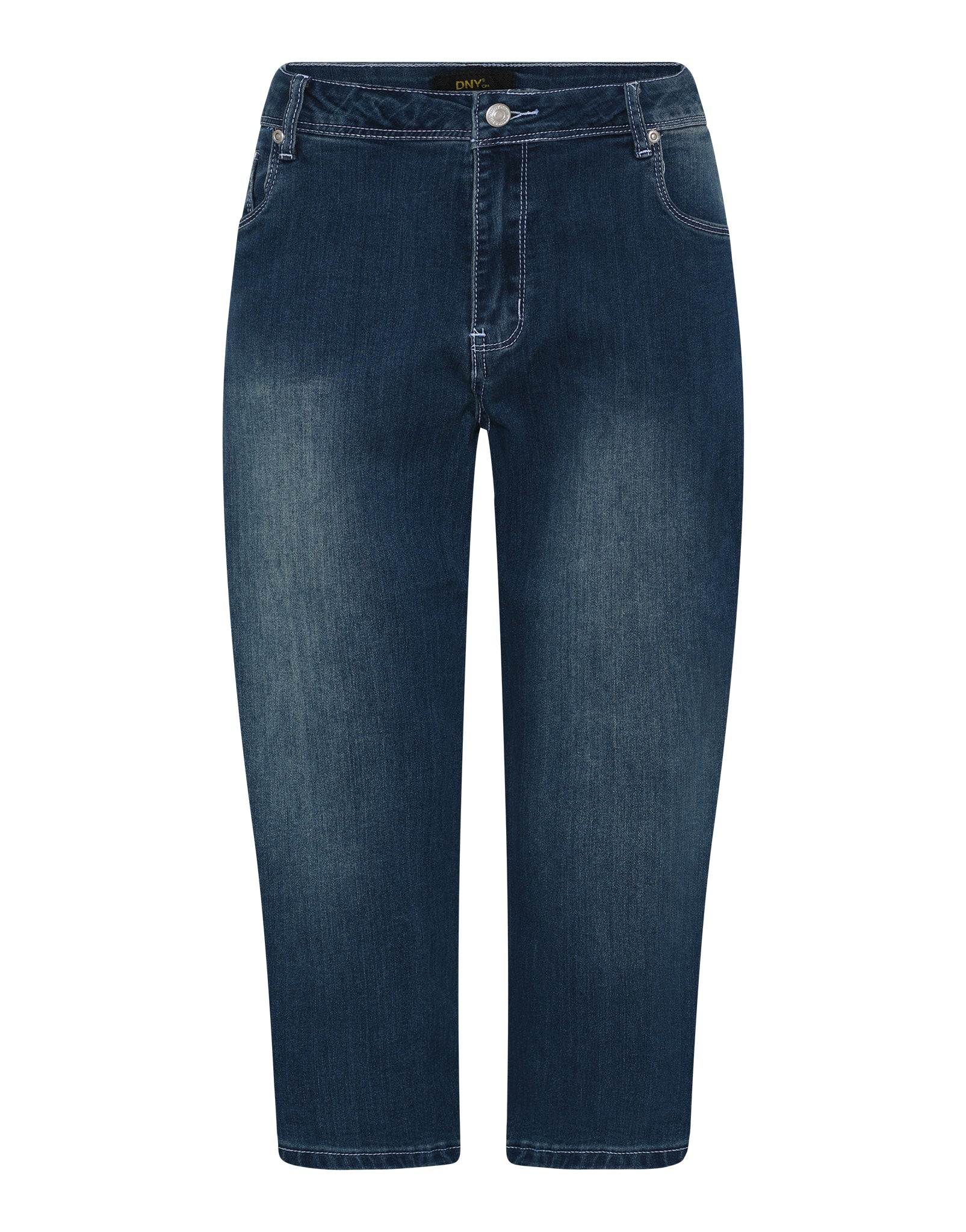 DNYcph PLUS SIZE LENA PIRAT PANTS 3/4 9296 BLUE