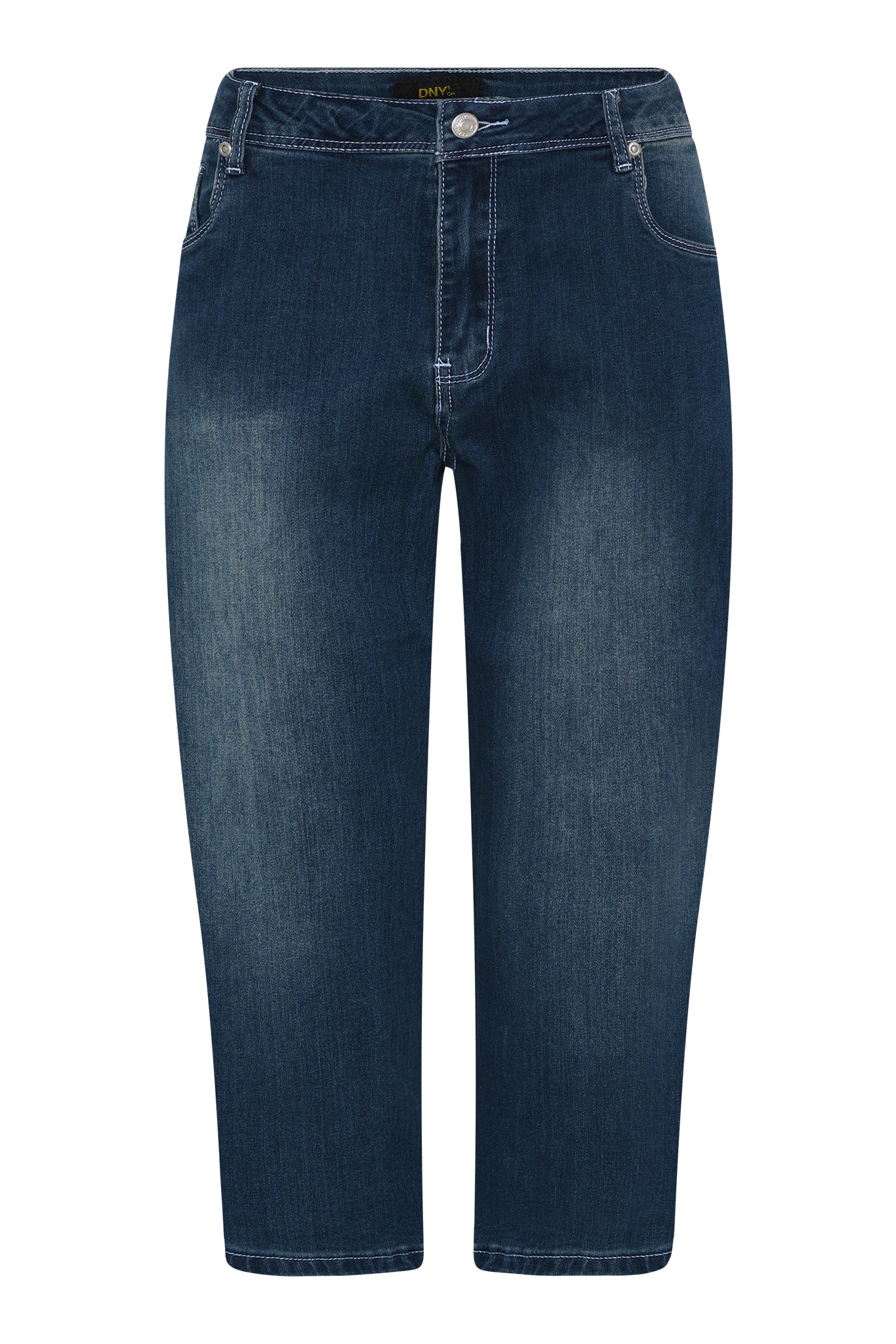 DNYcph PLUS SIZE LENA PIRAT PANTS 3/4 9296 BLUE