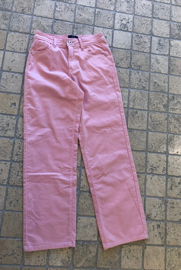 M JEANS LENA VEGA STRAIGHT BABY CORDUROY JEANS CORD/FLØJL 303 BABY ROSE