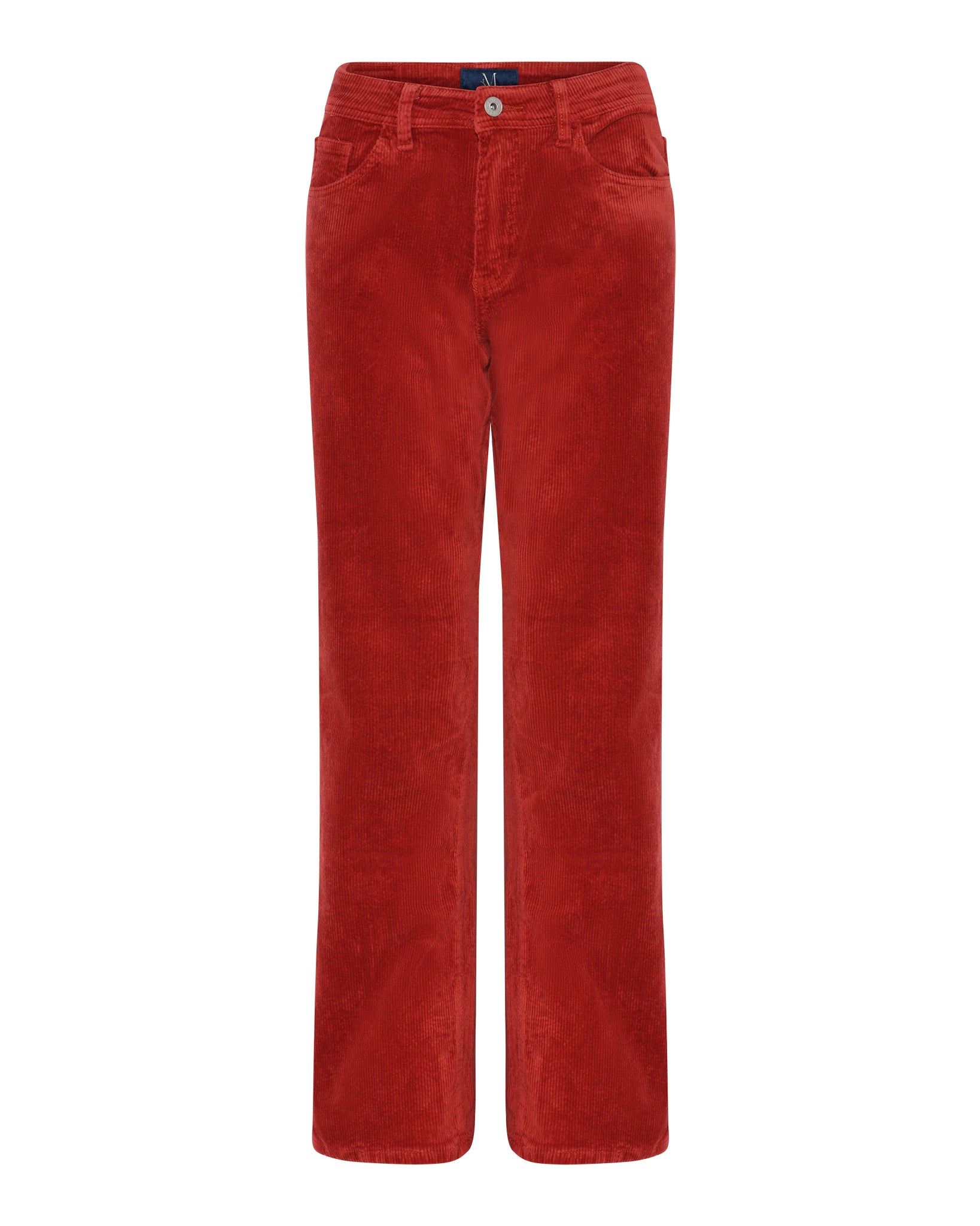 M JEANS Lena Vega Straight Corduroy 11W Jeans CORD/FLØJL 338 CHILI
